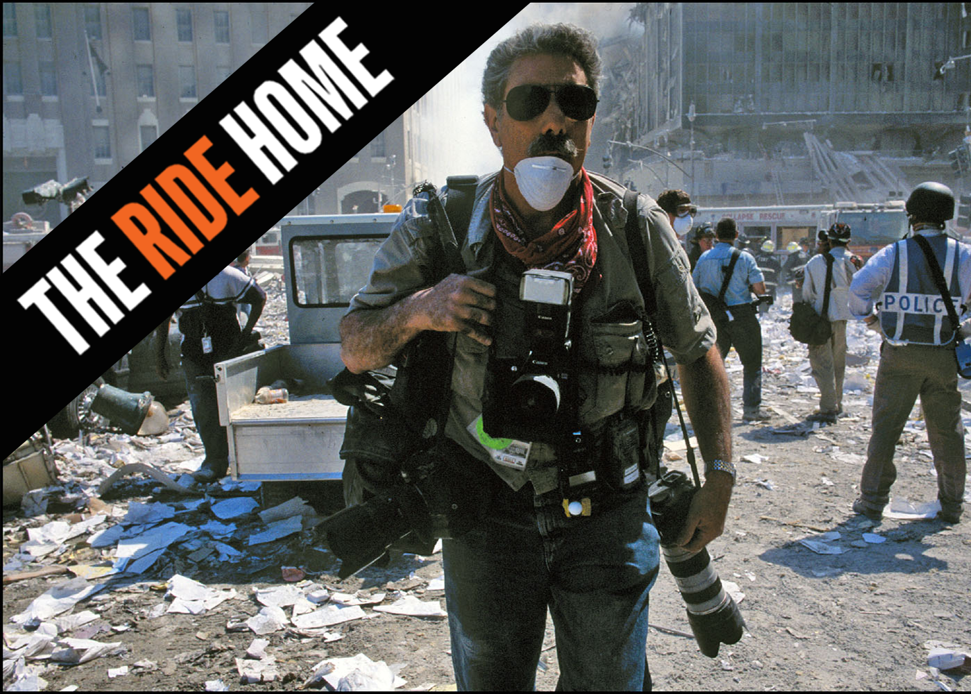 Photojournalist documenting disaster scene during special museum event
