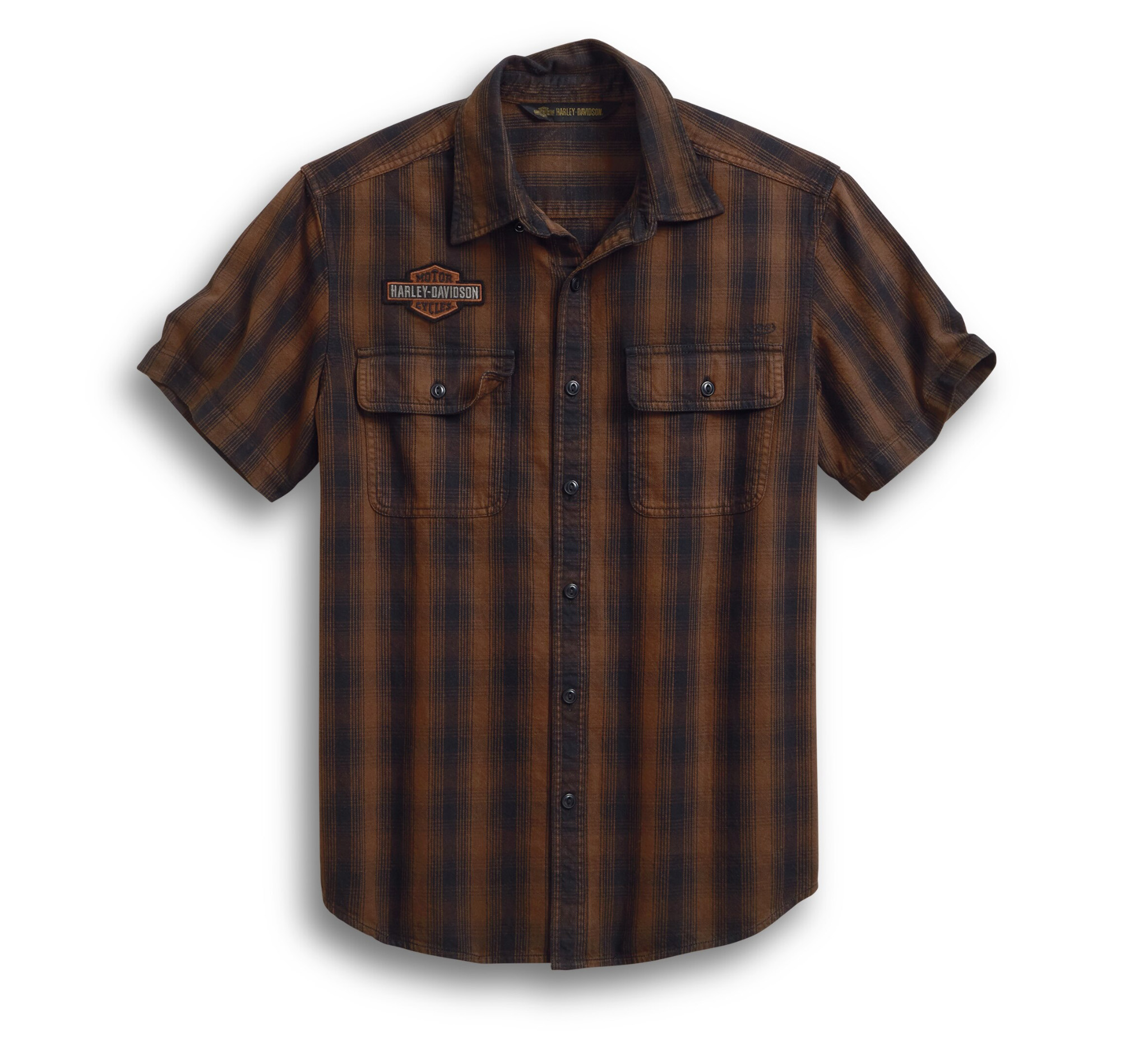 Men's Plaid Short Sleeve Shirt