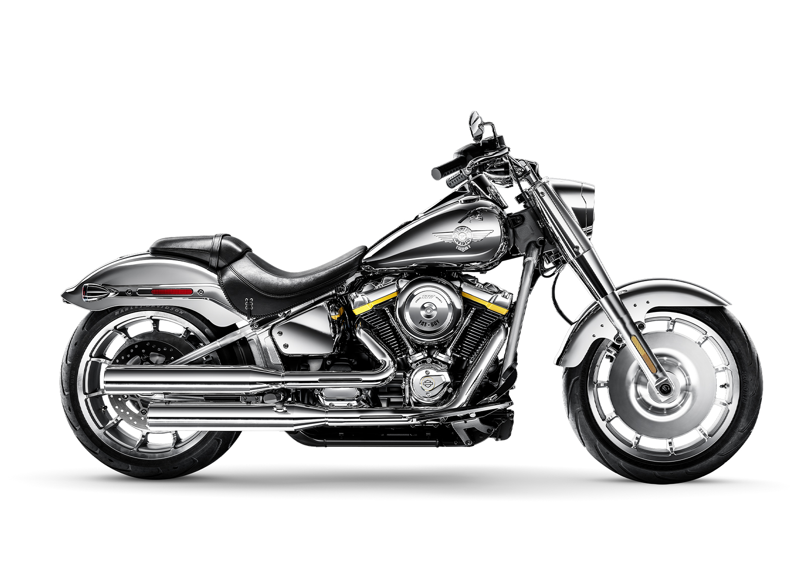 2025 Fat Boy Gray Ghost Motorcycle