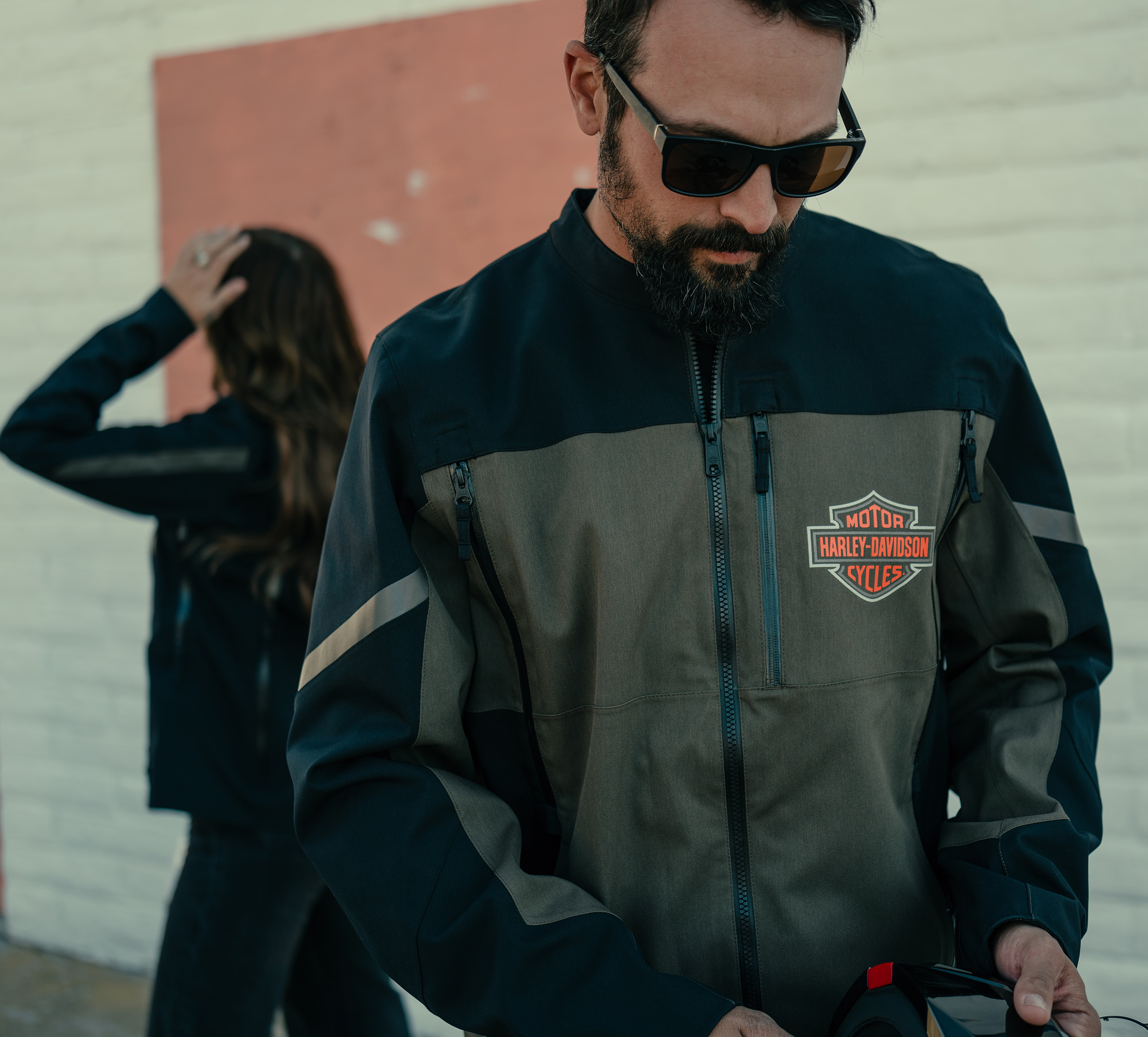 Men's H-D® Waterproof Textile Riding Jacket