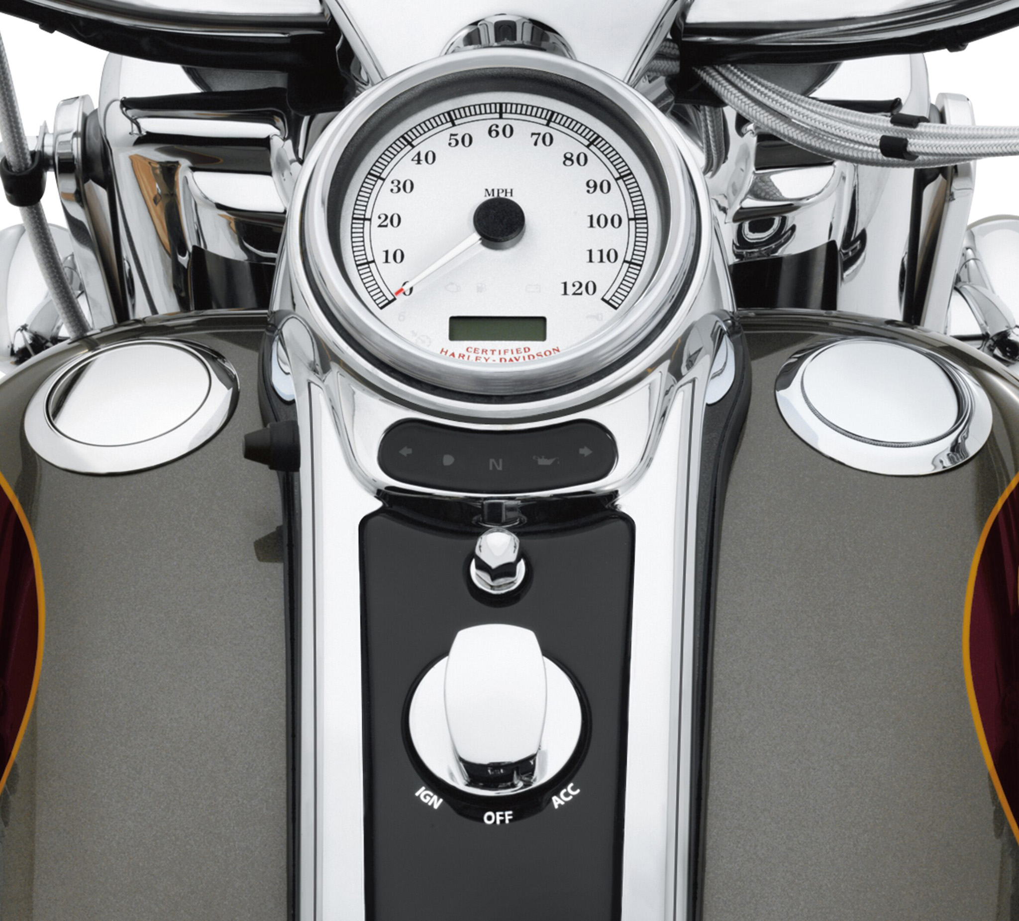 Flush-Mount Fuel Cap and Gauge Kit