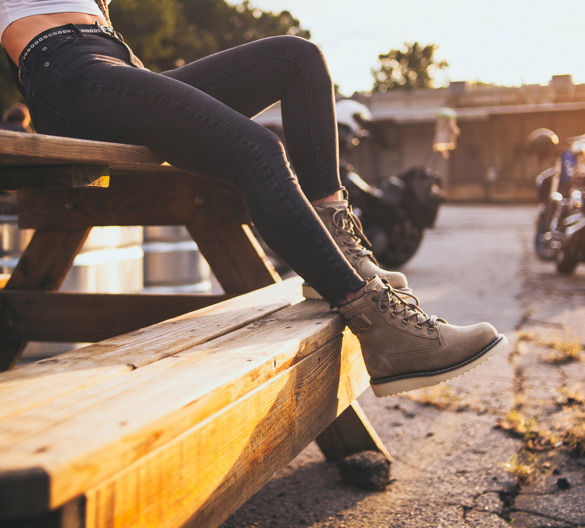Bottillons de moto Marconi pour femmes