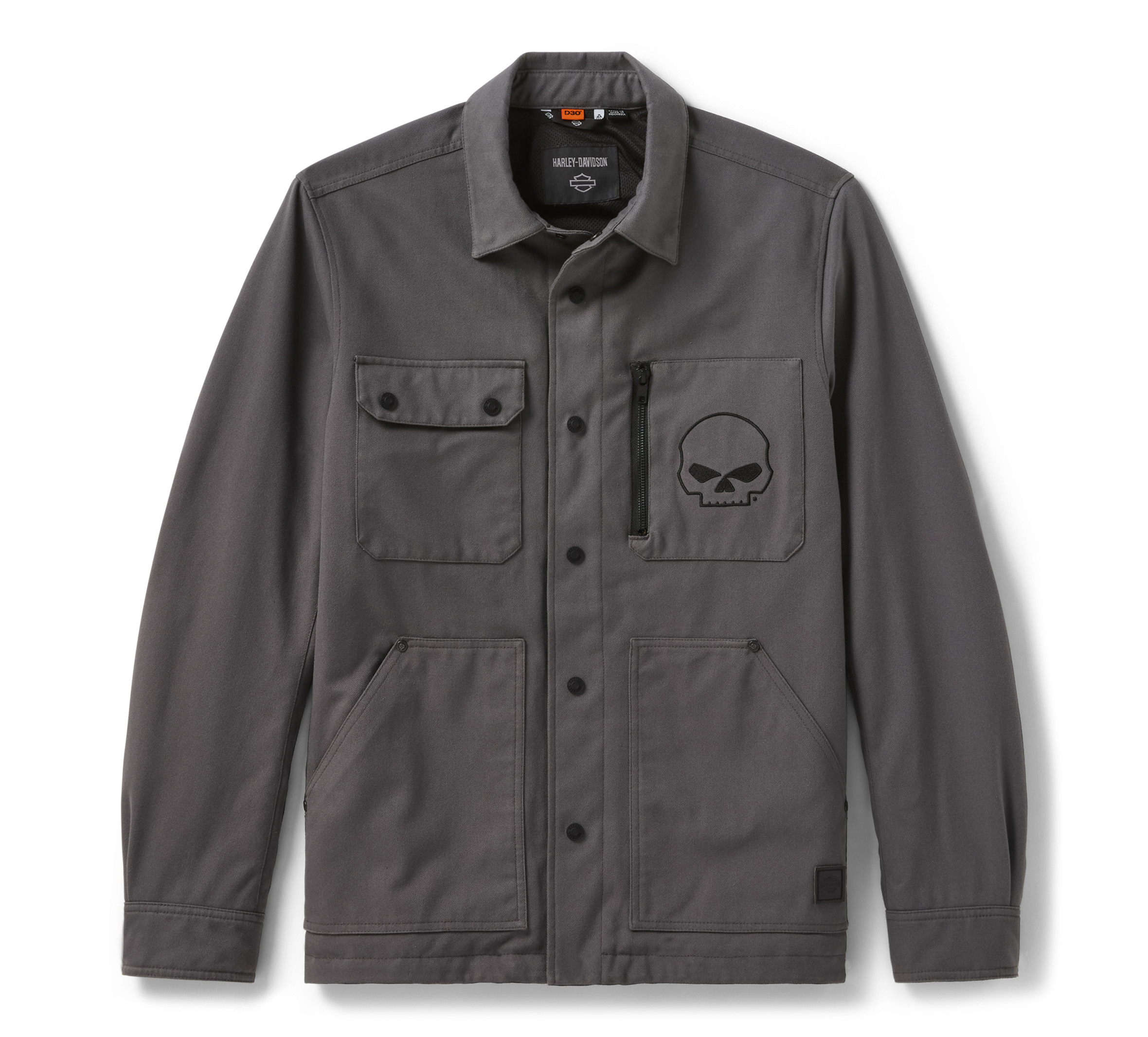Men's Willie G Skull Riding Chore Jacket