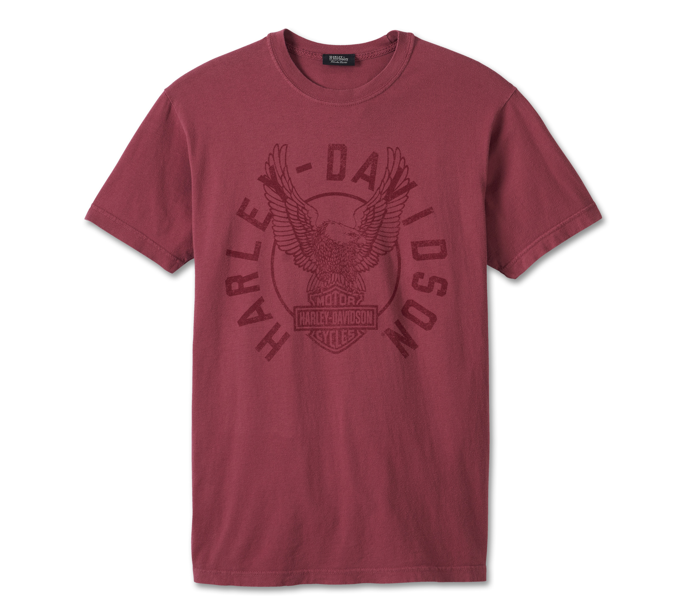 Men's H-D Circle Upwing Eagle Tee