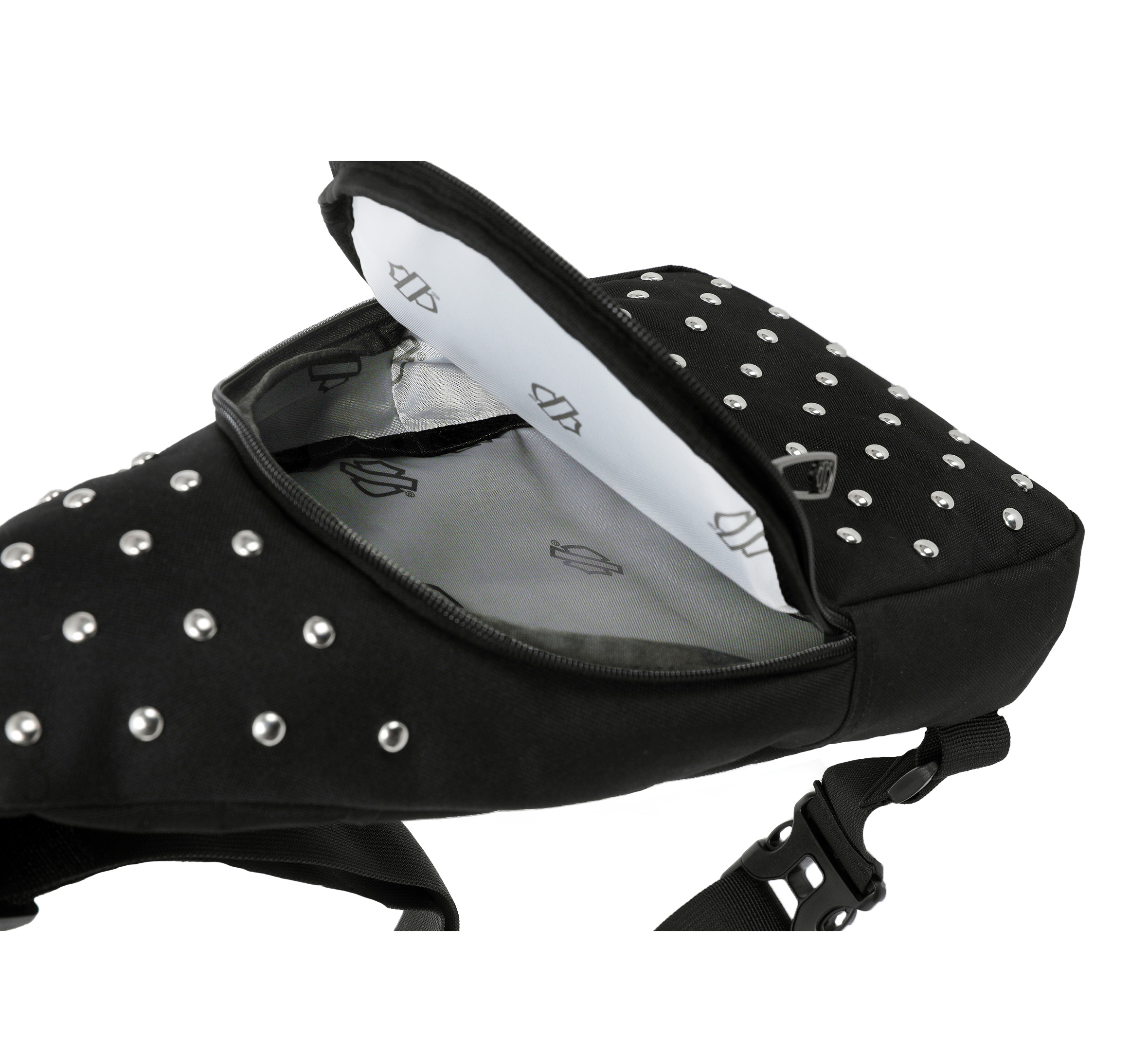 Moonshadow Studded Chest Sling Bag