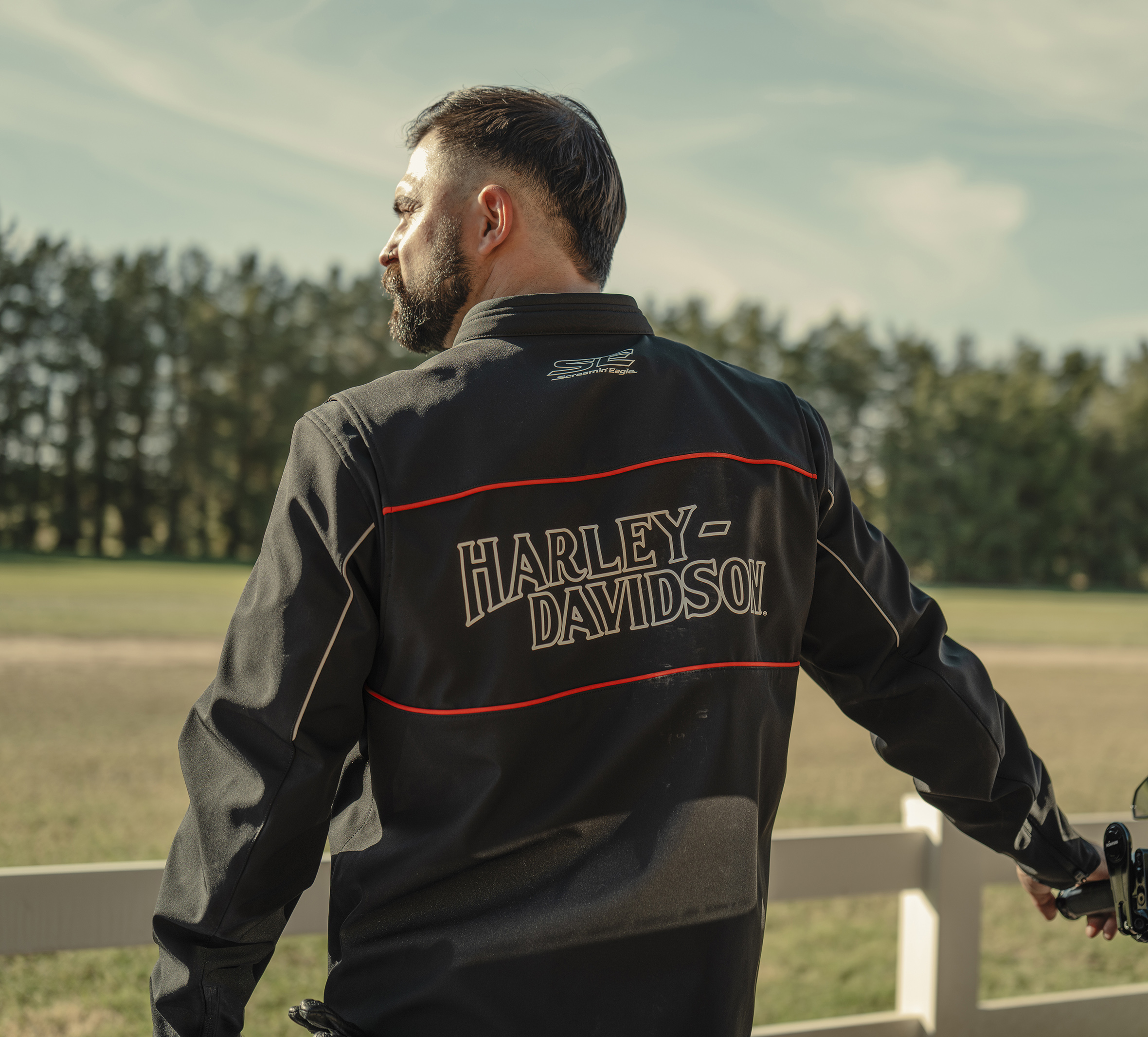 Men's Screamin' Eagle Soft Shell Riding Jacket