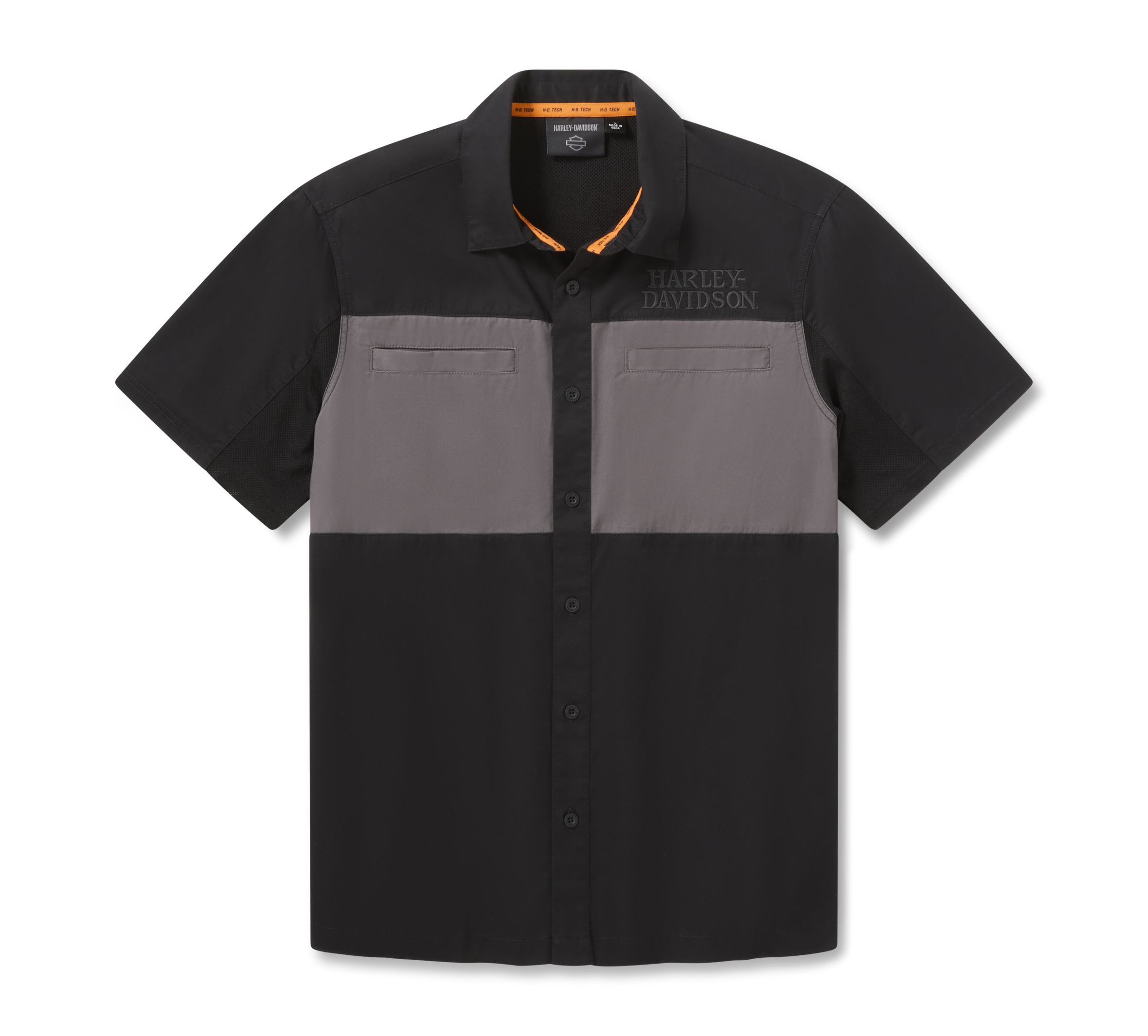 Men's Willie G Skull Short Sleeve Vented Shirt | Harley-Davidson USA