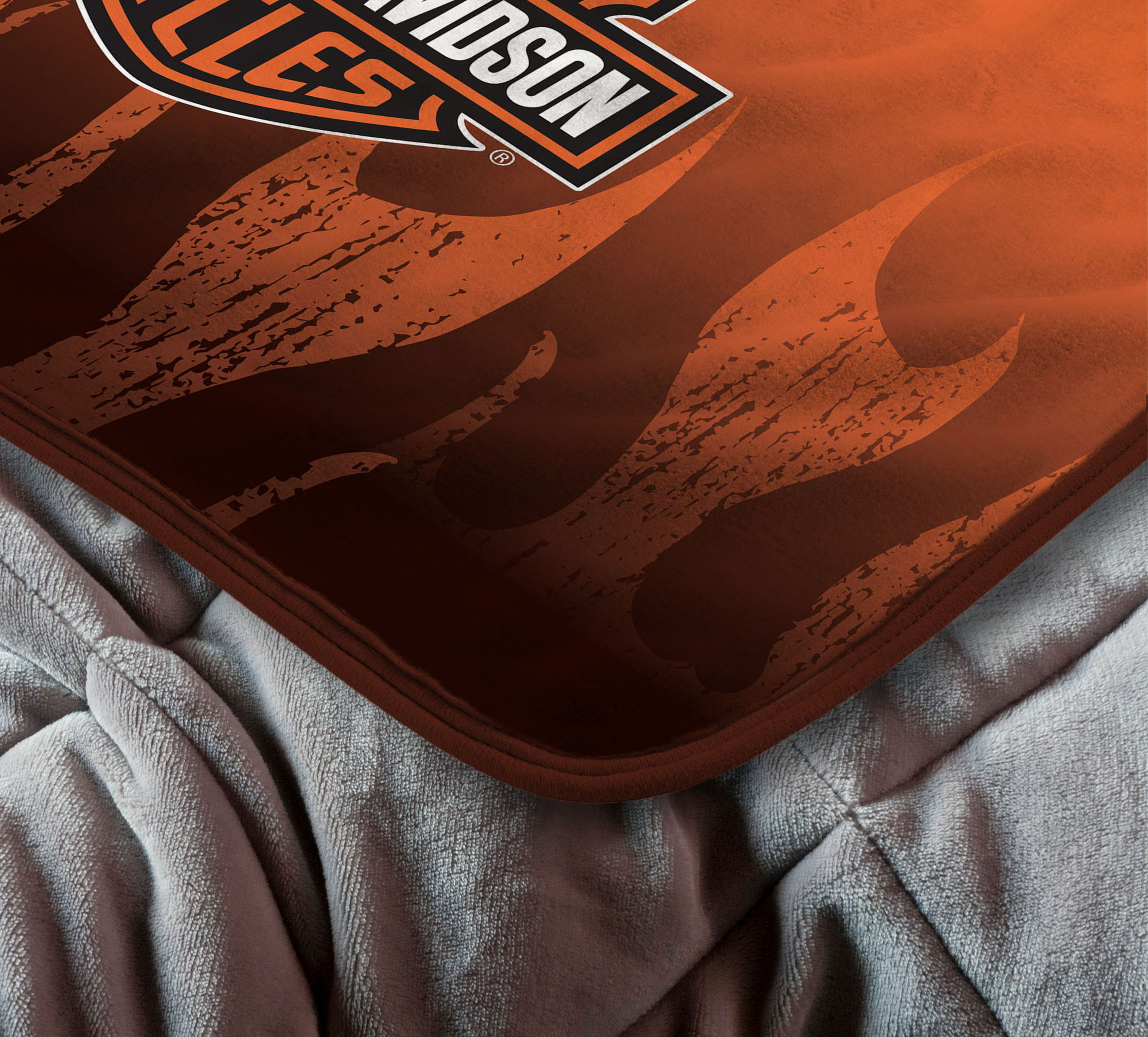 Flying Flames Silk Touch Throw Blanket | Harley-Davidson USA