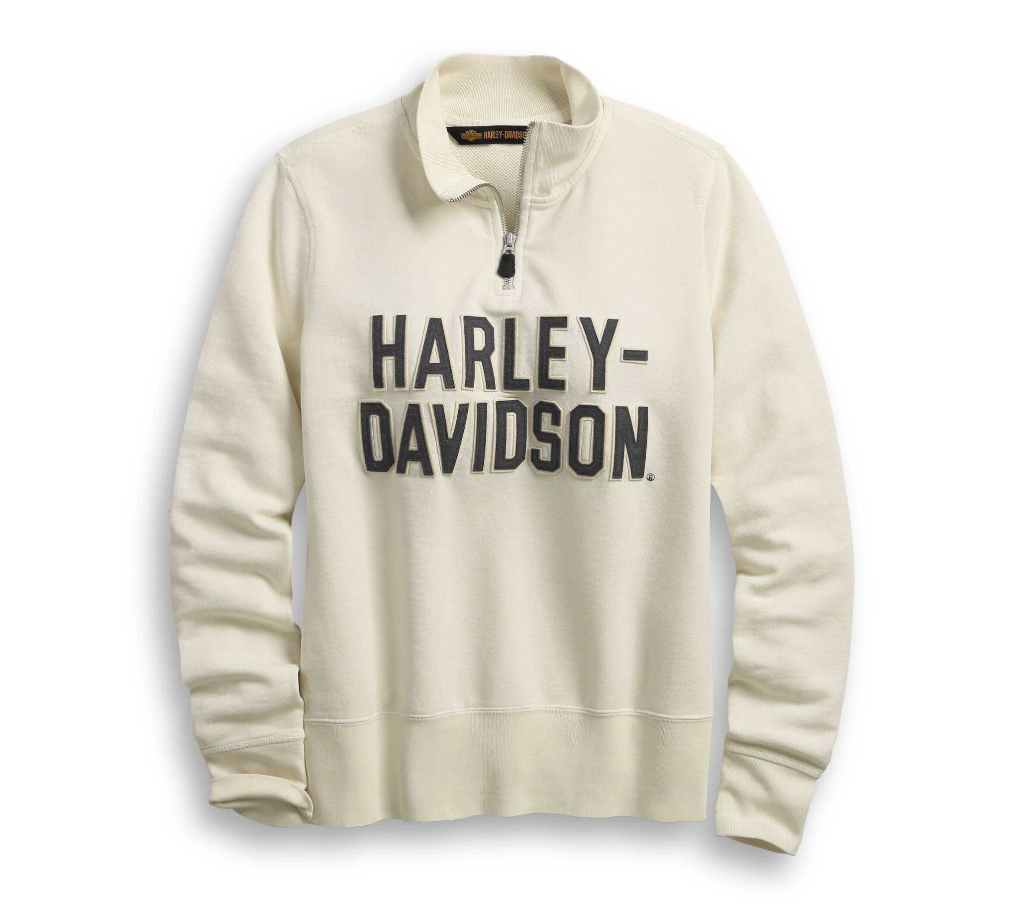 Women's Felt Letter 1/4-Zip Pullover