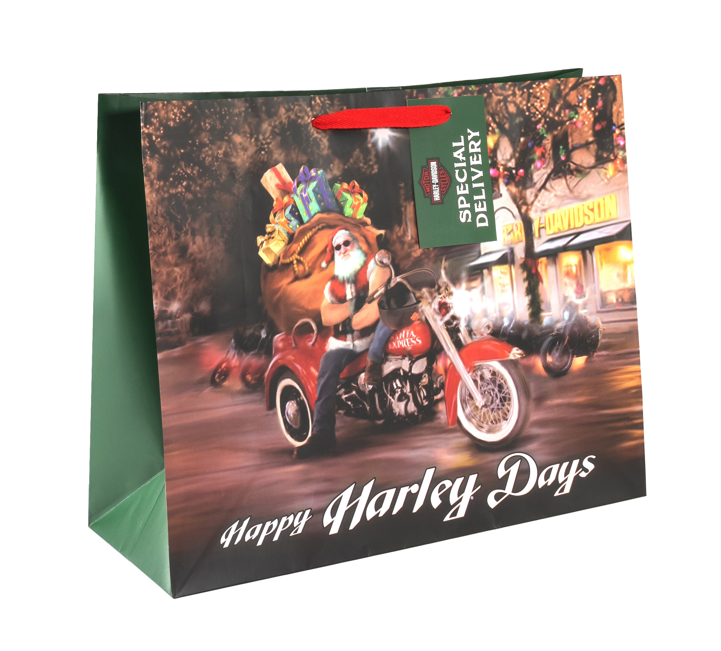 Biker Santa Gift Bag