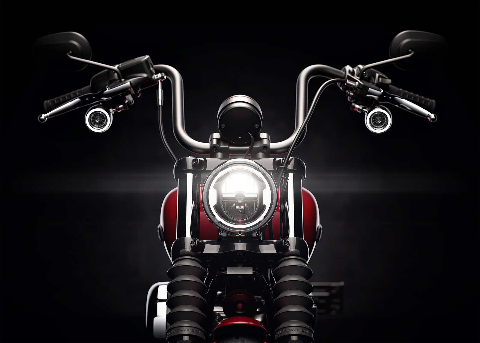 2026 Street Bob Lighting Beauty Shot