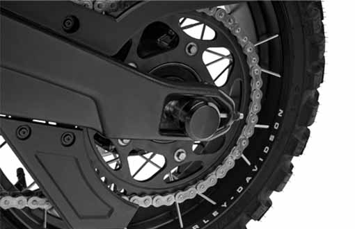 motorcycle chain & sprocket