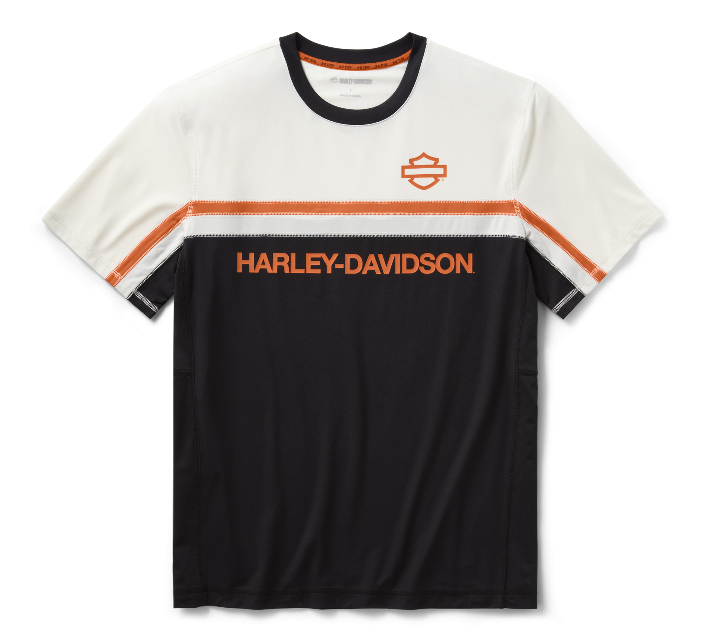 Men's H-D TECH Vented Short Sleeve Knit Crew