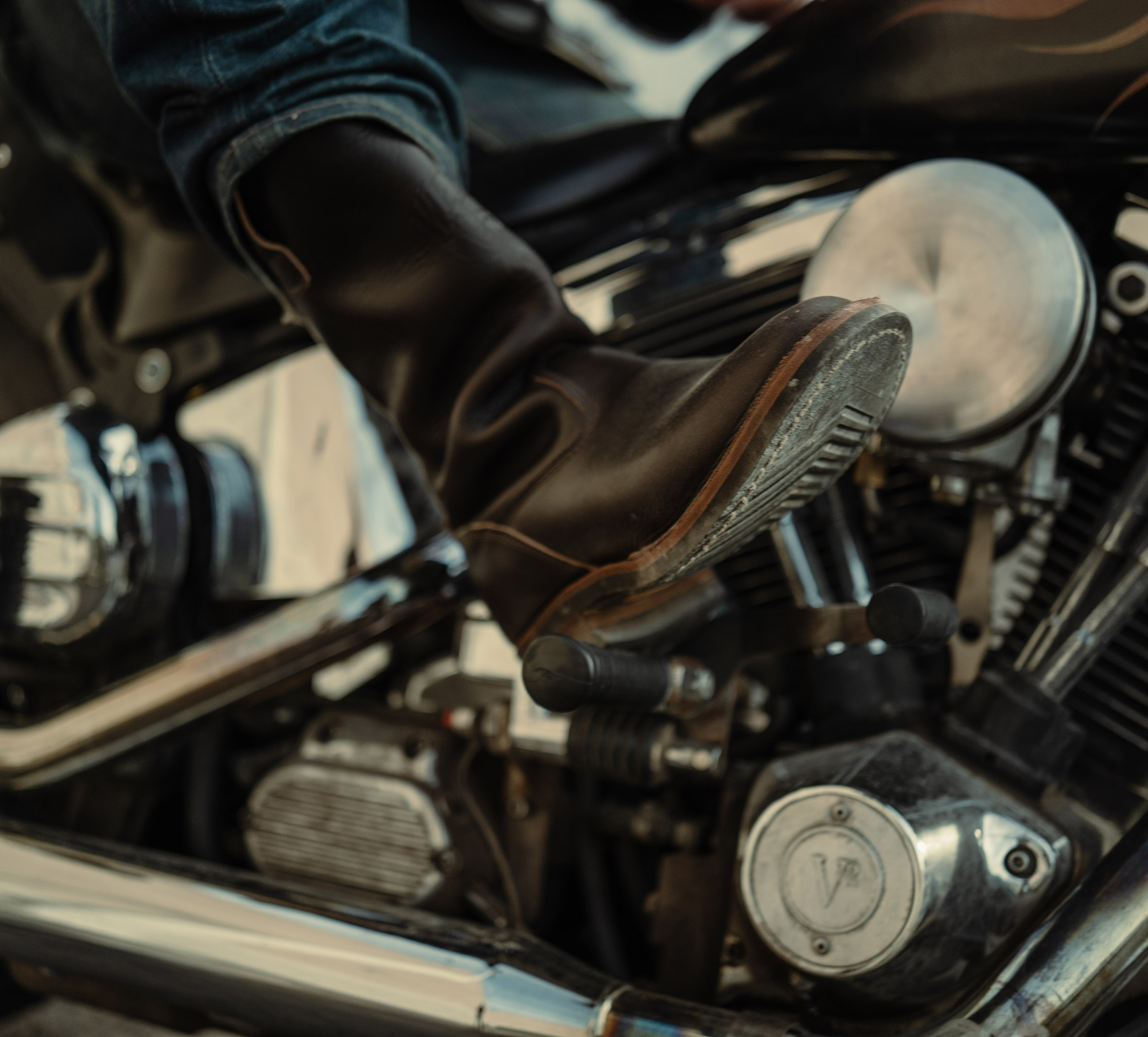 White's Boots x Harley-Davidson Stockman Pull-On