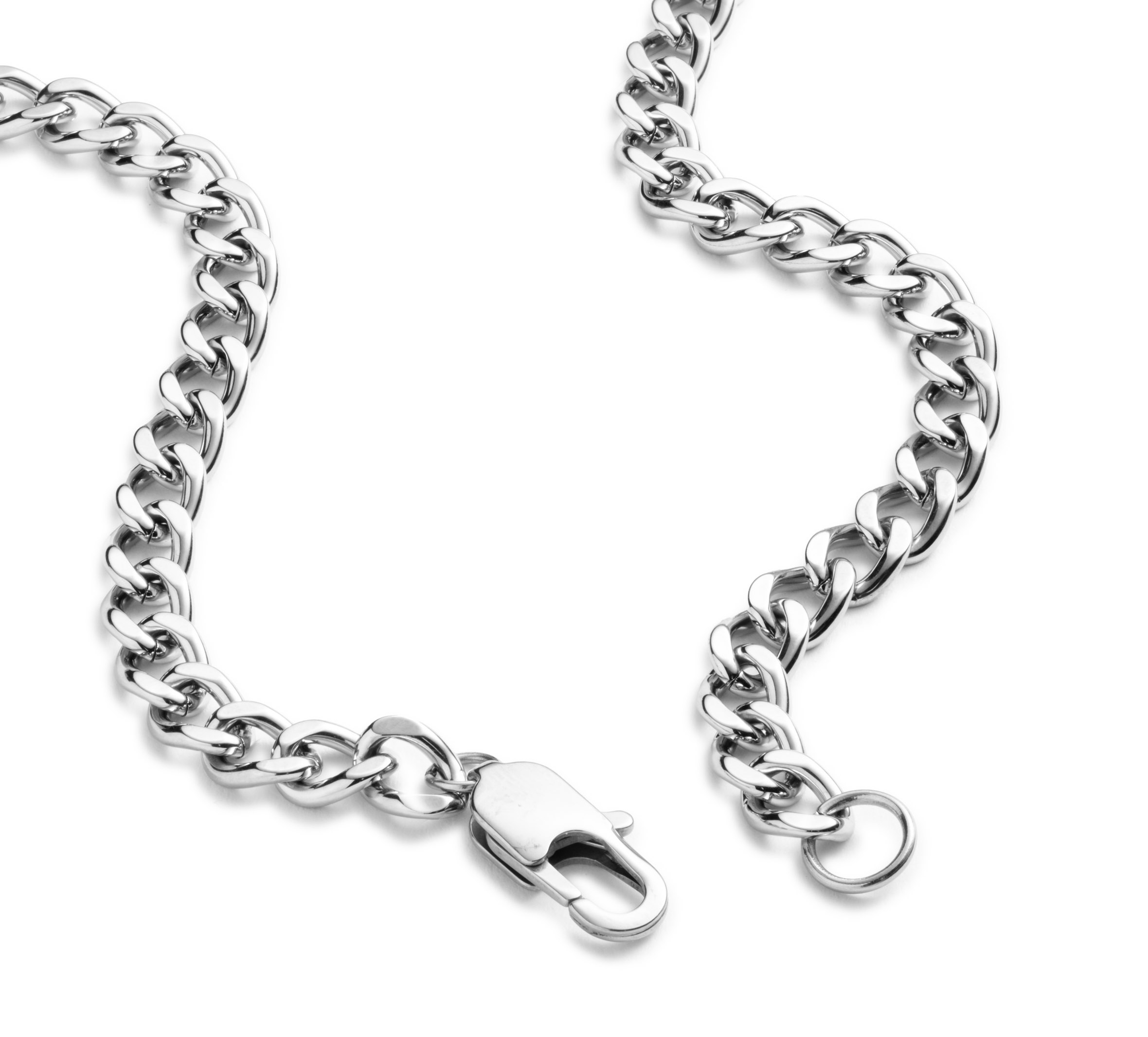 Men's 26" Bar & Shield Logo Pendant Necklace