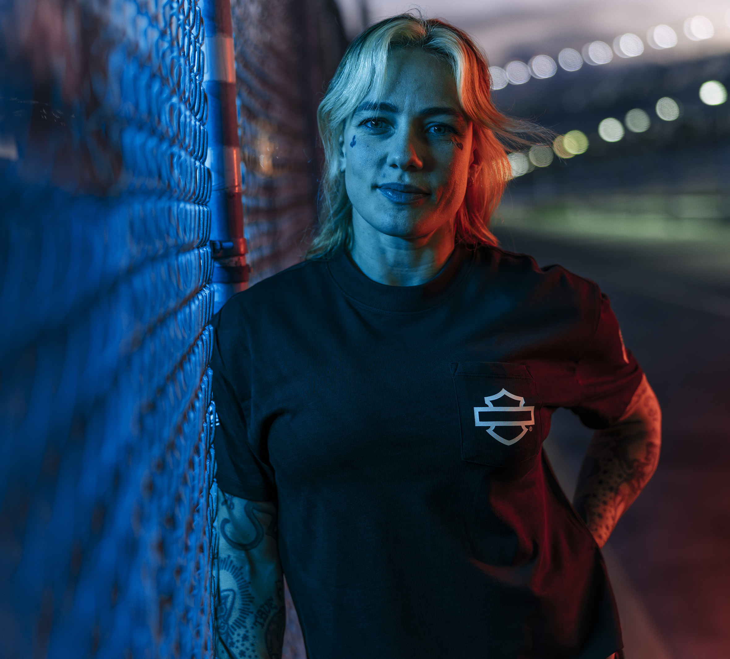 Women's Factory Racing Fanwear Boxy Pocket Tee