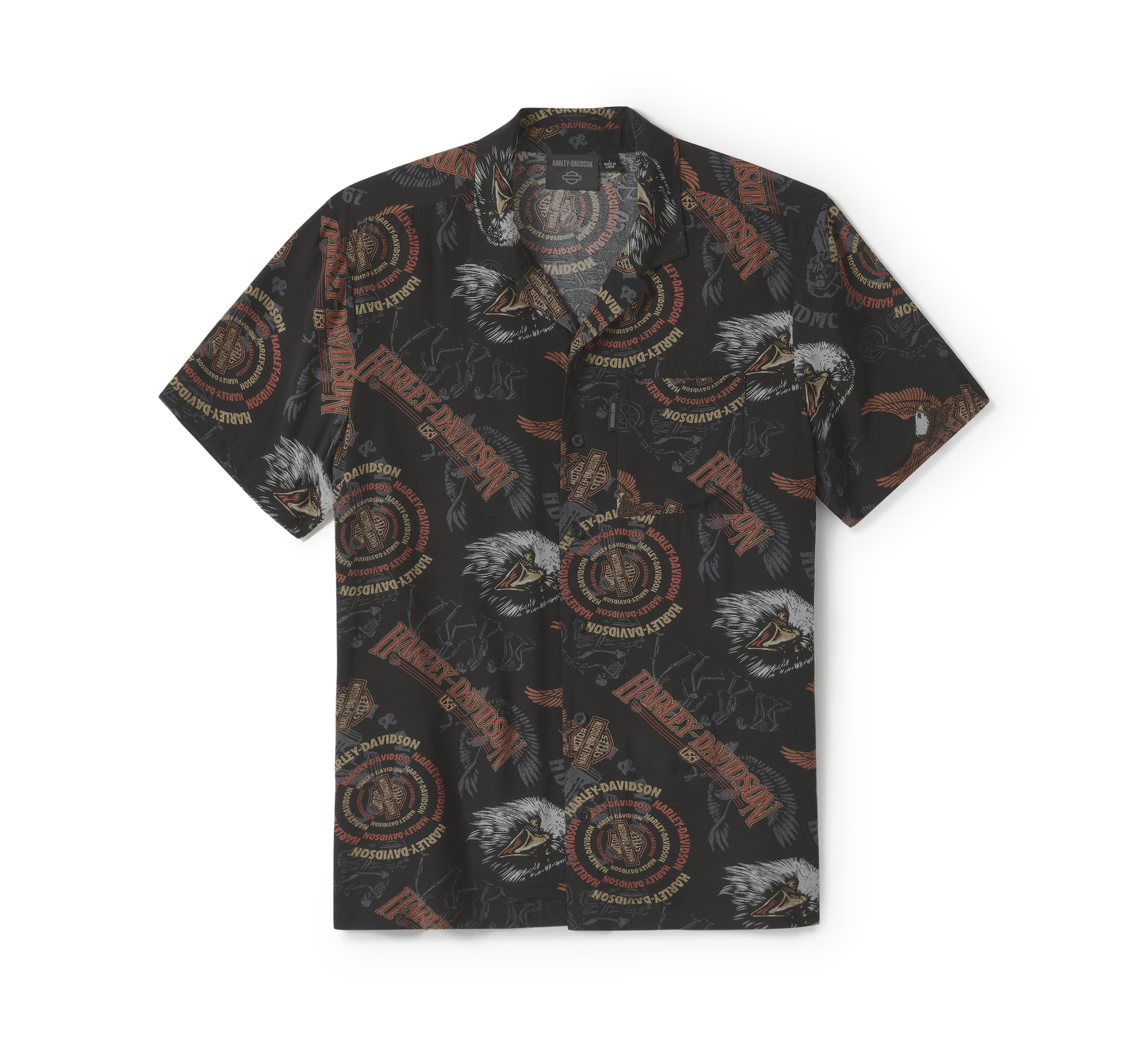 Men's 80s Tank Aloha Short Sleeve Shirt