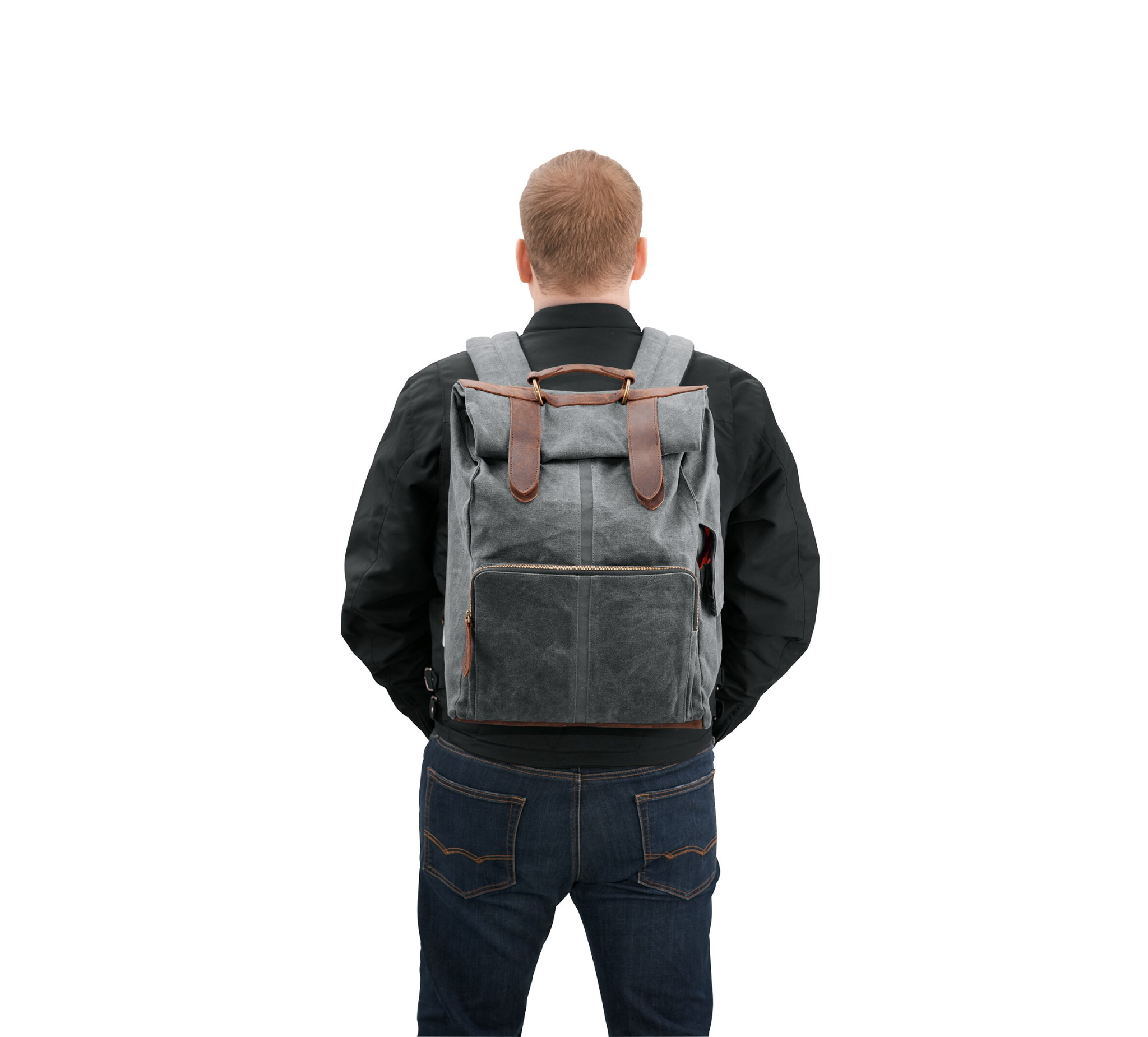 Waxed Canvas Backpack