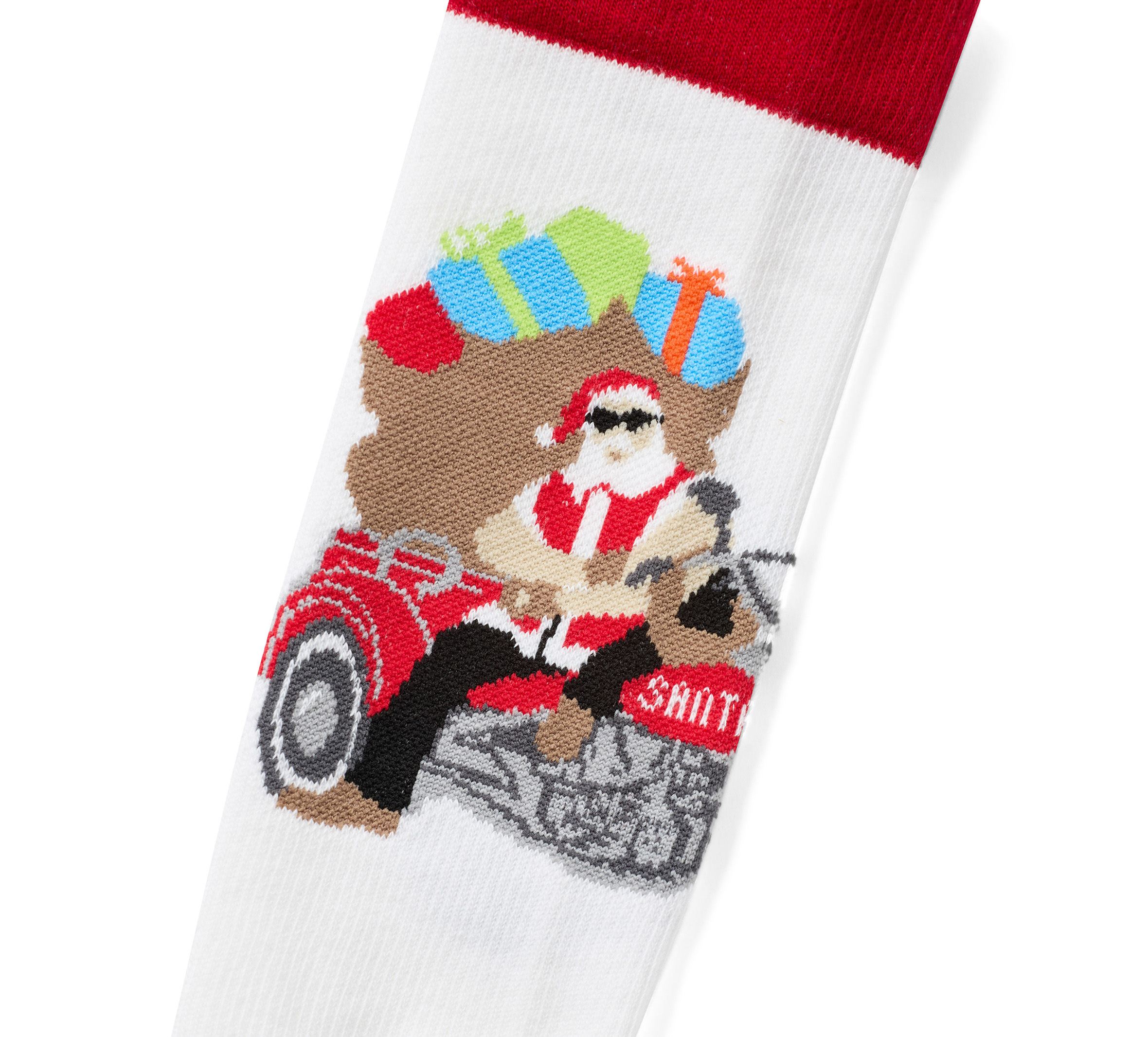 Santa Express Mid Calf Sock