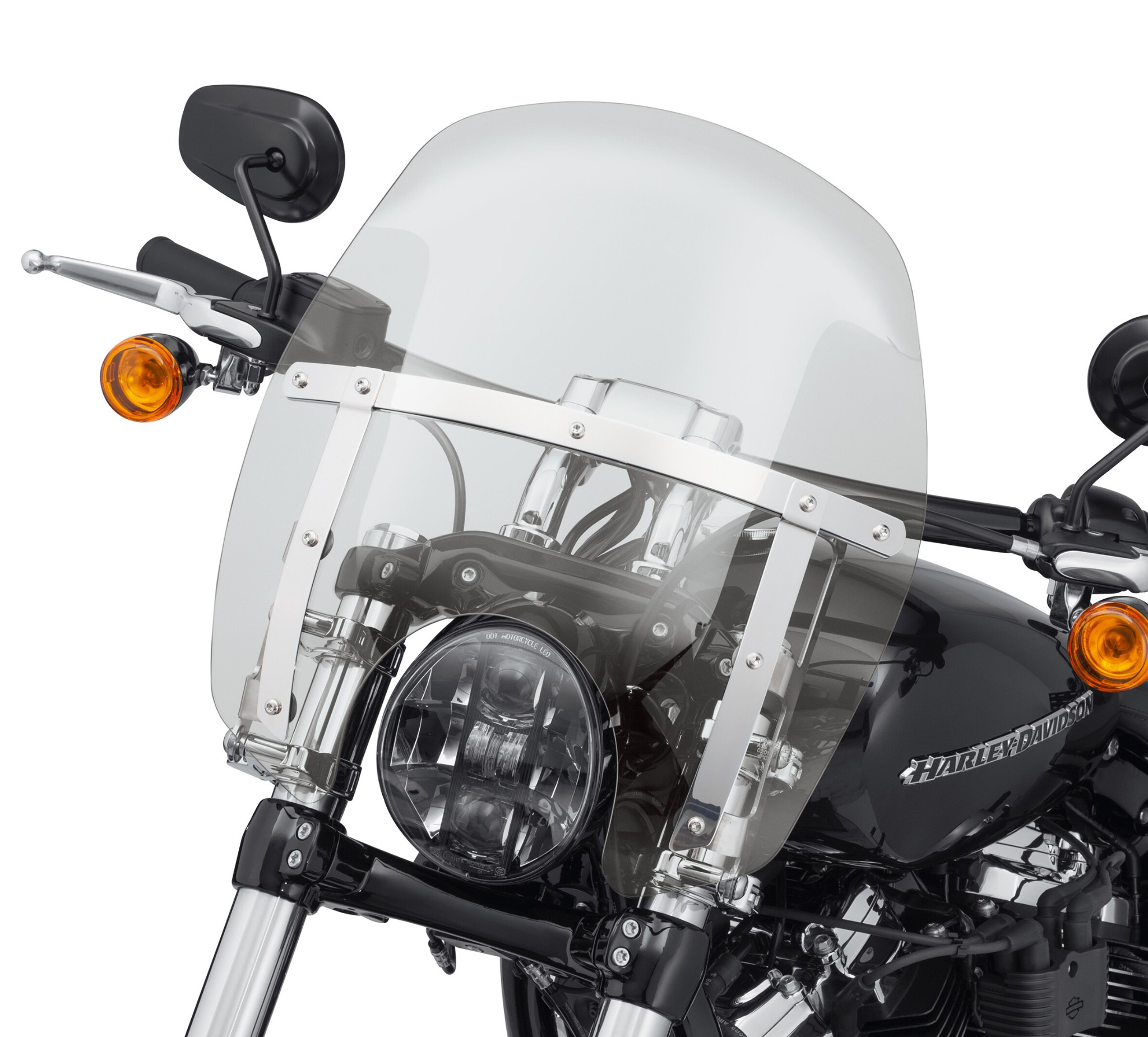 Wind Splitter Quick-Release Compact 14 in. Windshield