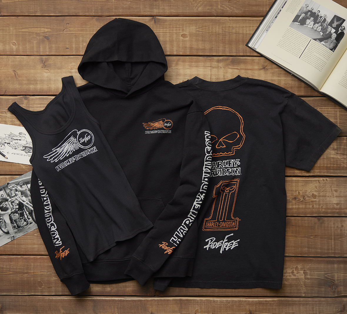 Willie G™ Winged Wheel Pullover Hoodie