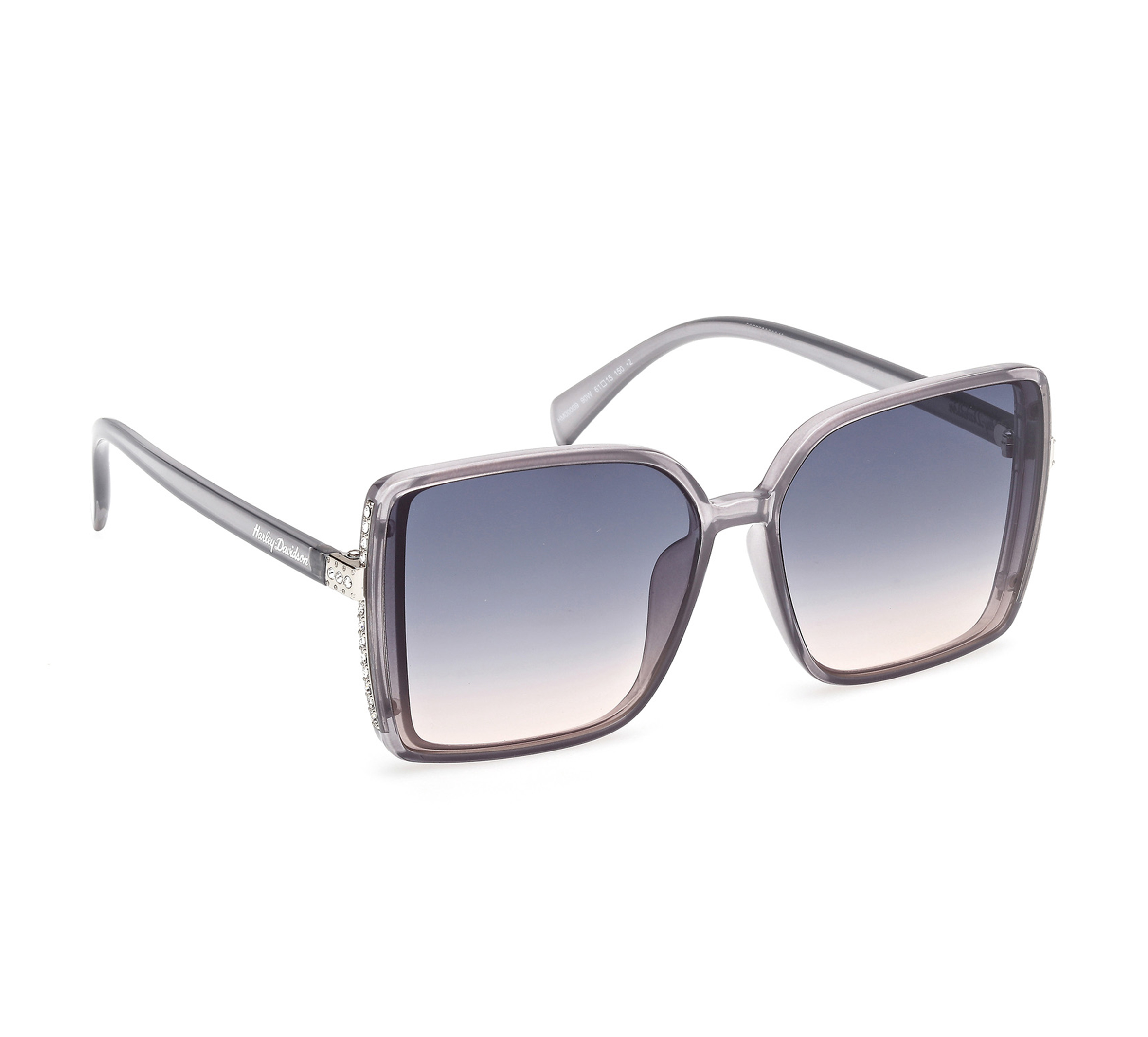 Oversized square glam sunglasses