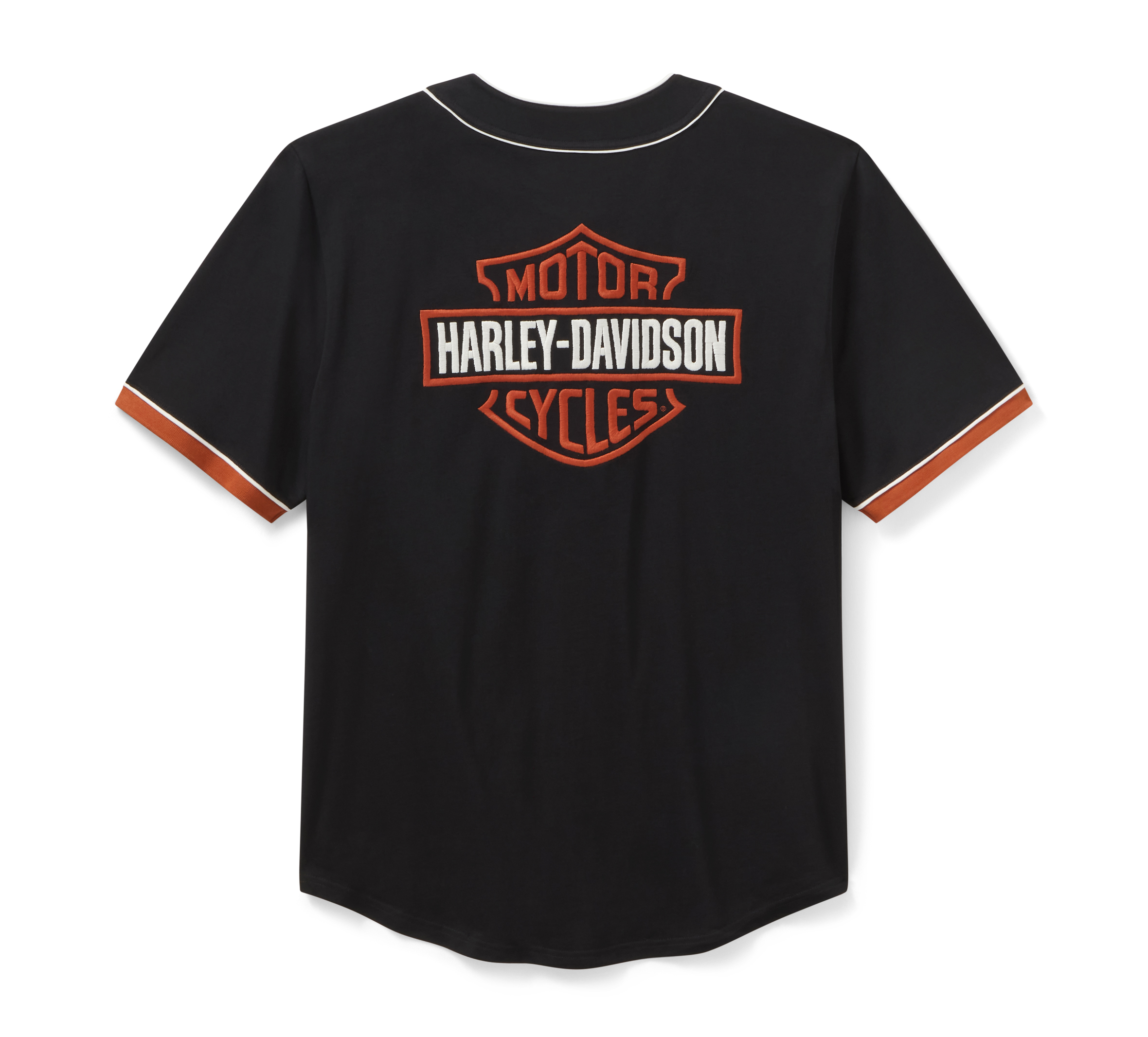 Men's H-D Essential Bar & Shield Baseball Jersey | Harley-Davidson USA