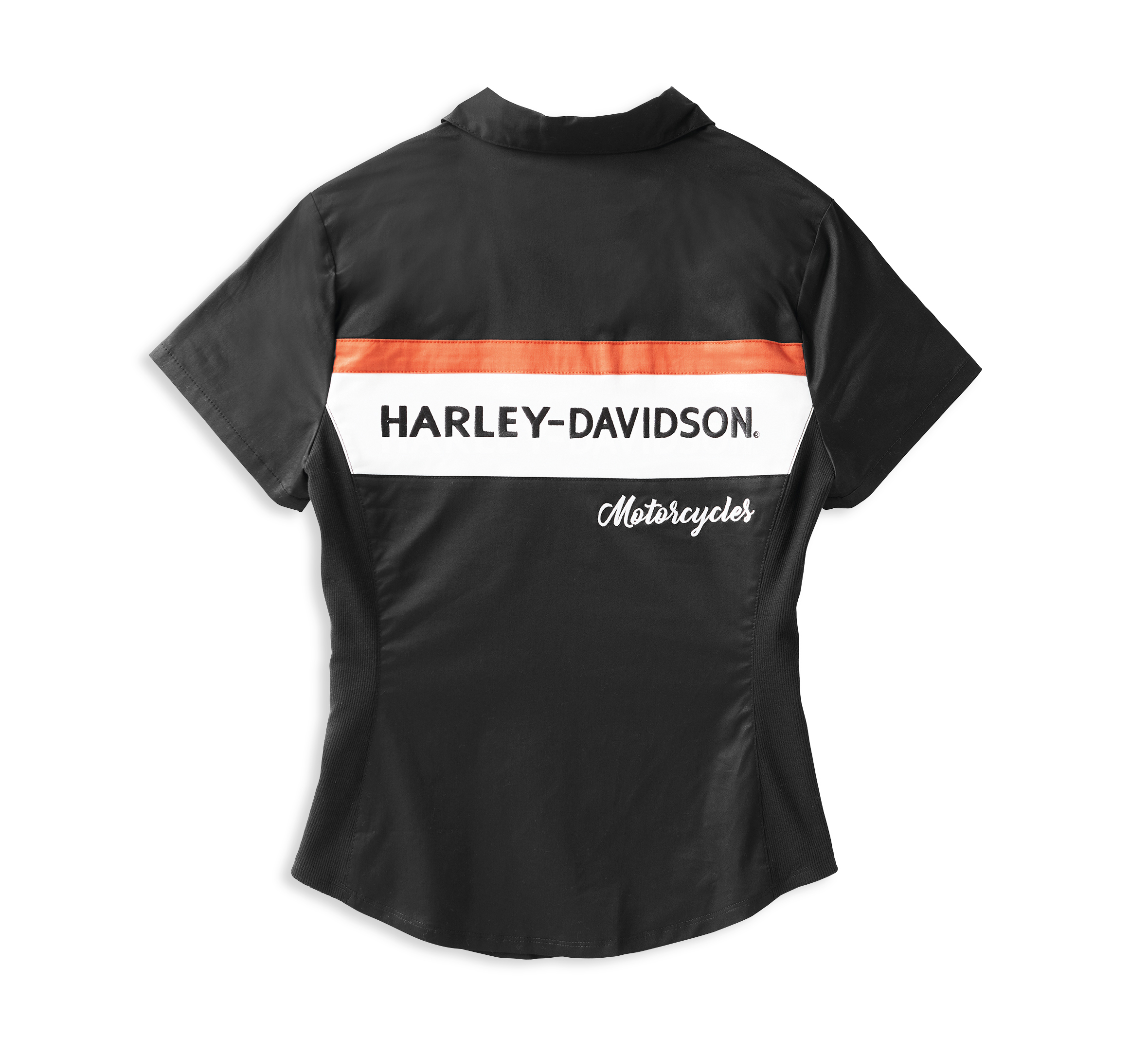 Women's Crew Stripe Zip Front Shirt | Harley-Davidson USA