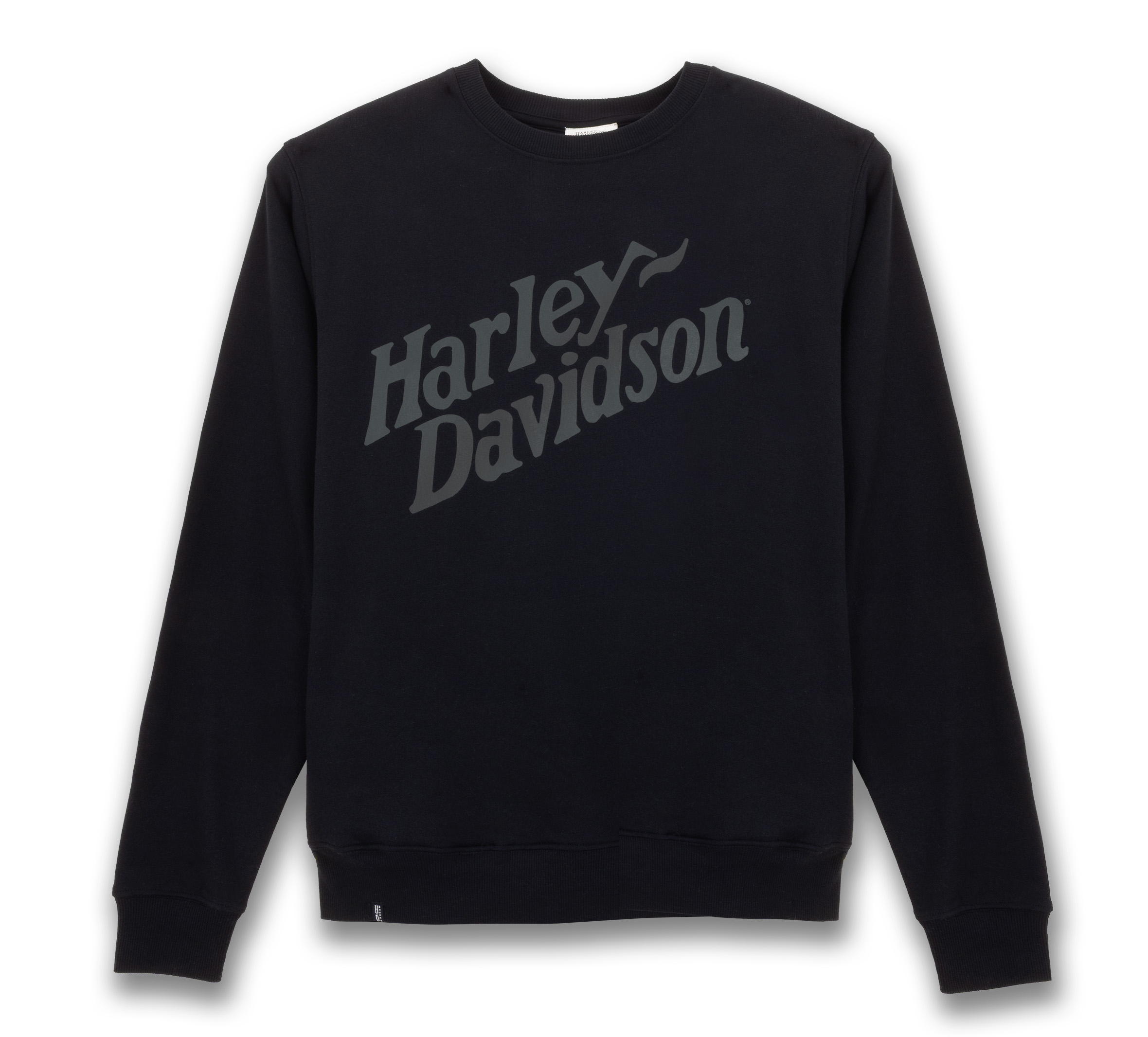 Women's H-D Font Crewneck w/ Pocket