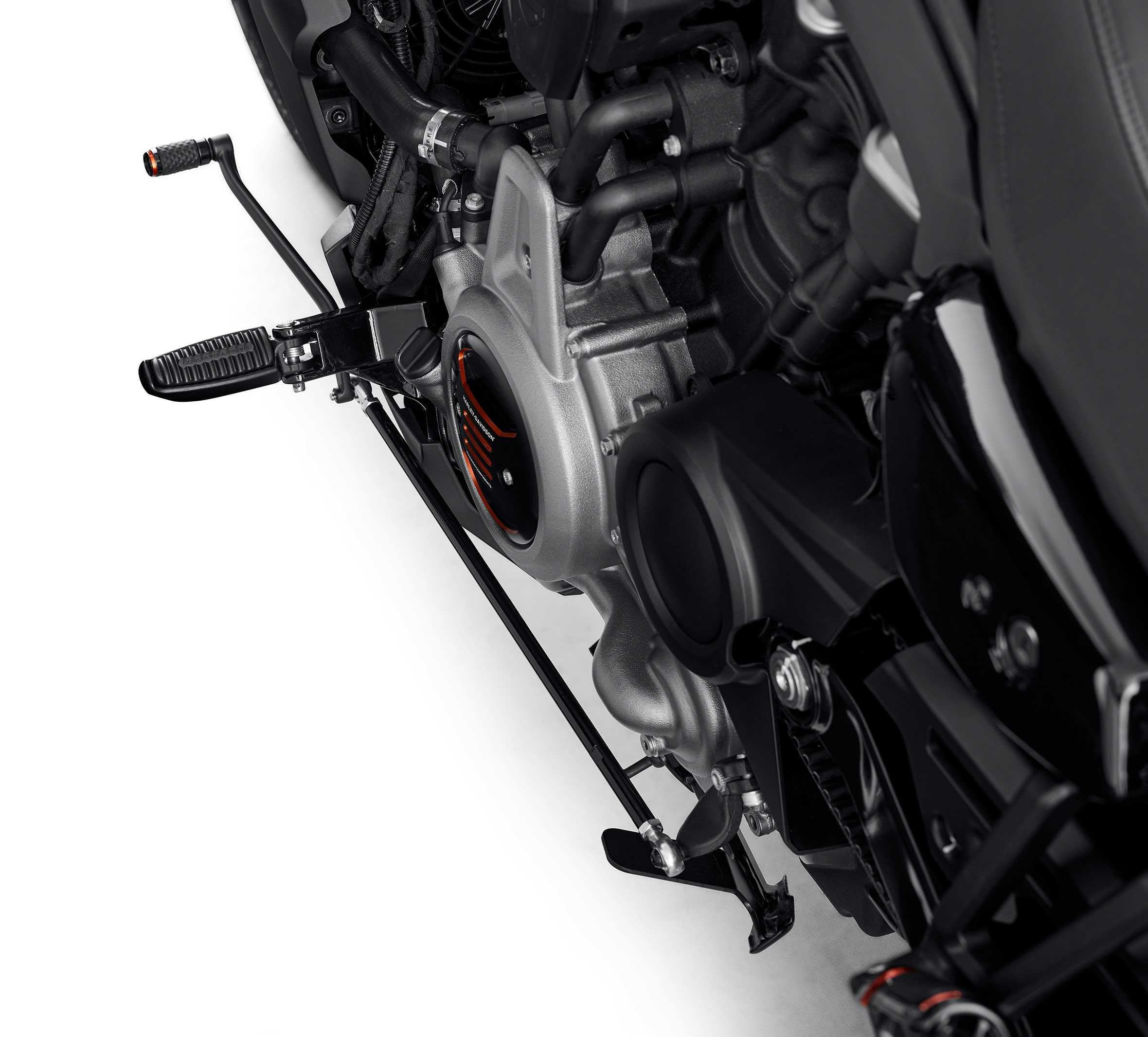 Commandes Avancées Pour Harley Sportster 1200 Nightster 2008-2012 - Noir Aluminium