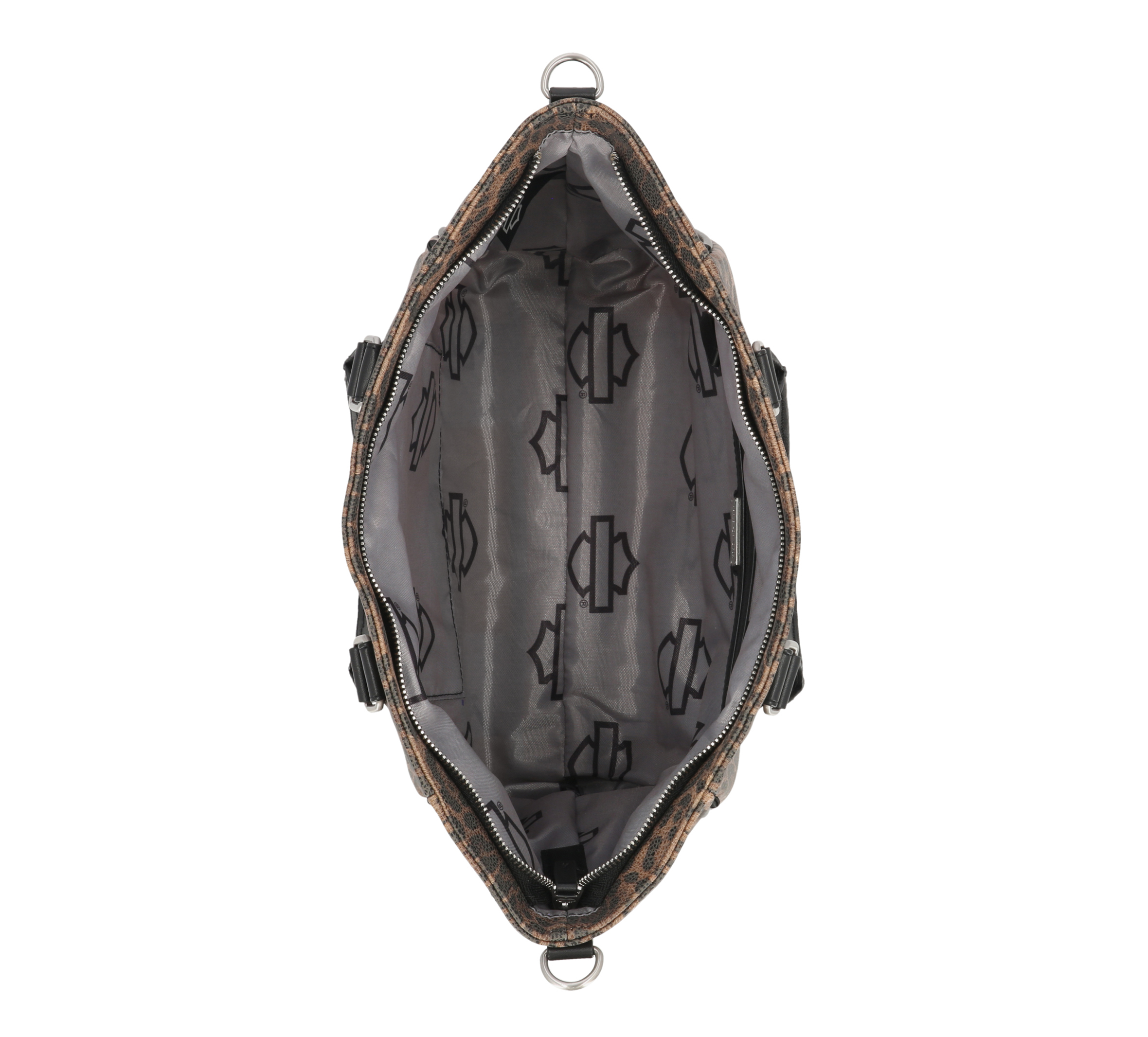 Leopard Rhinestone Satchel Bag | Harley-Davidson USA