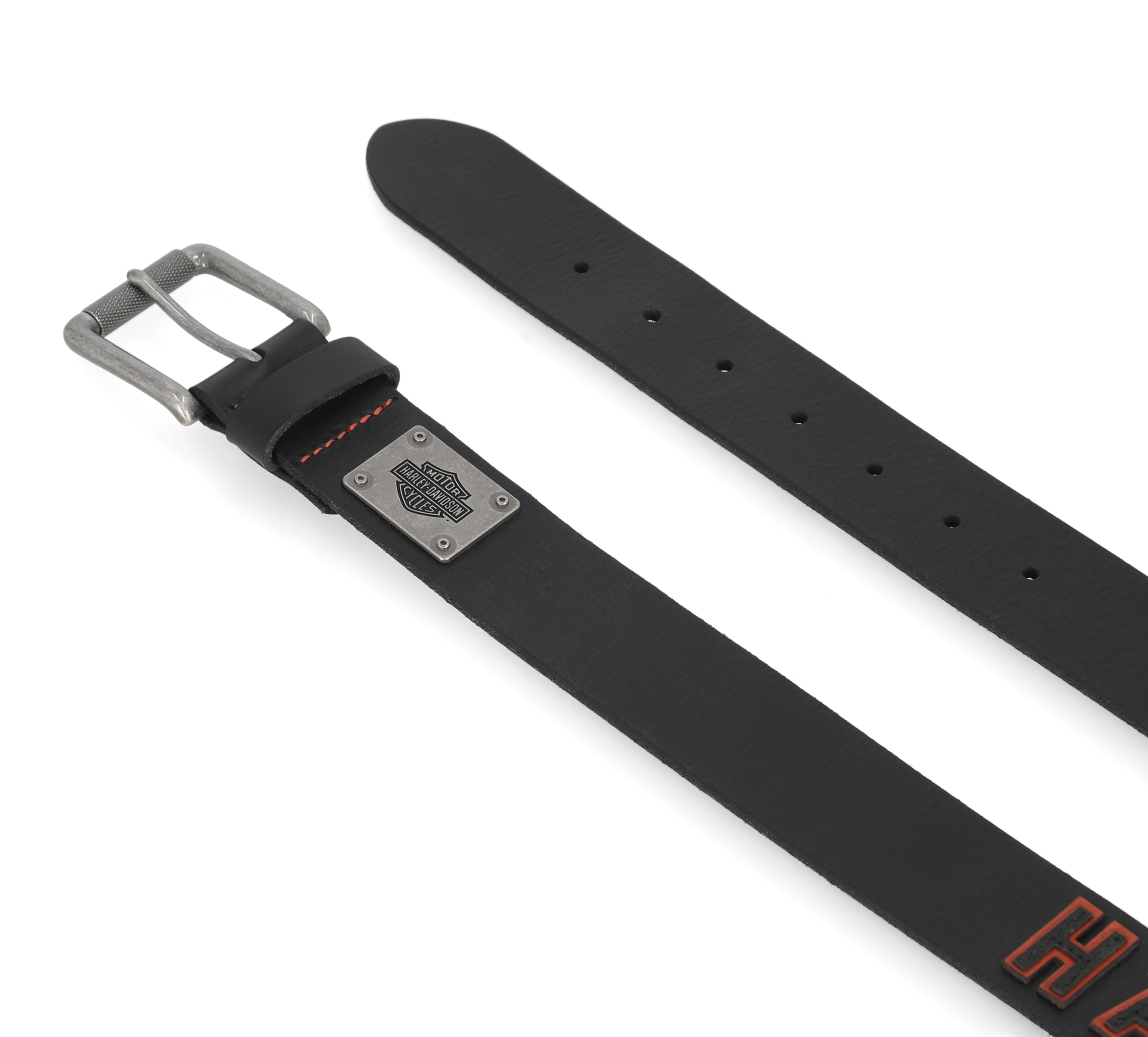 Harley-Davidson エンブレム ベルト Bar & Shield Repeat Logo Belt | Harley-Davidson USA