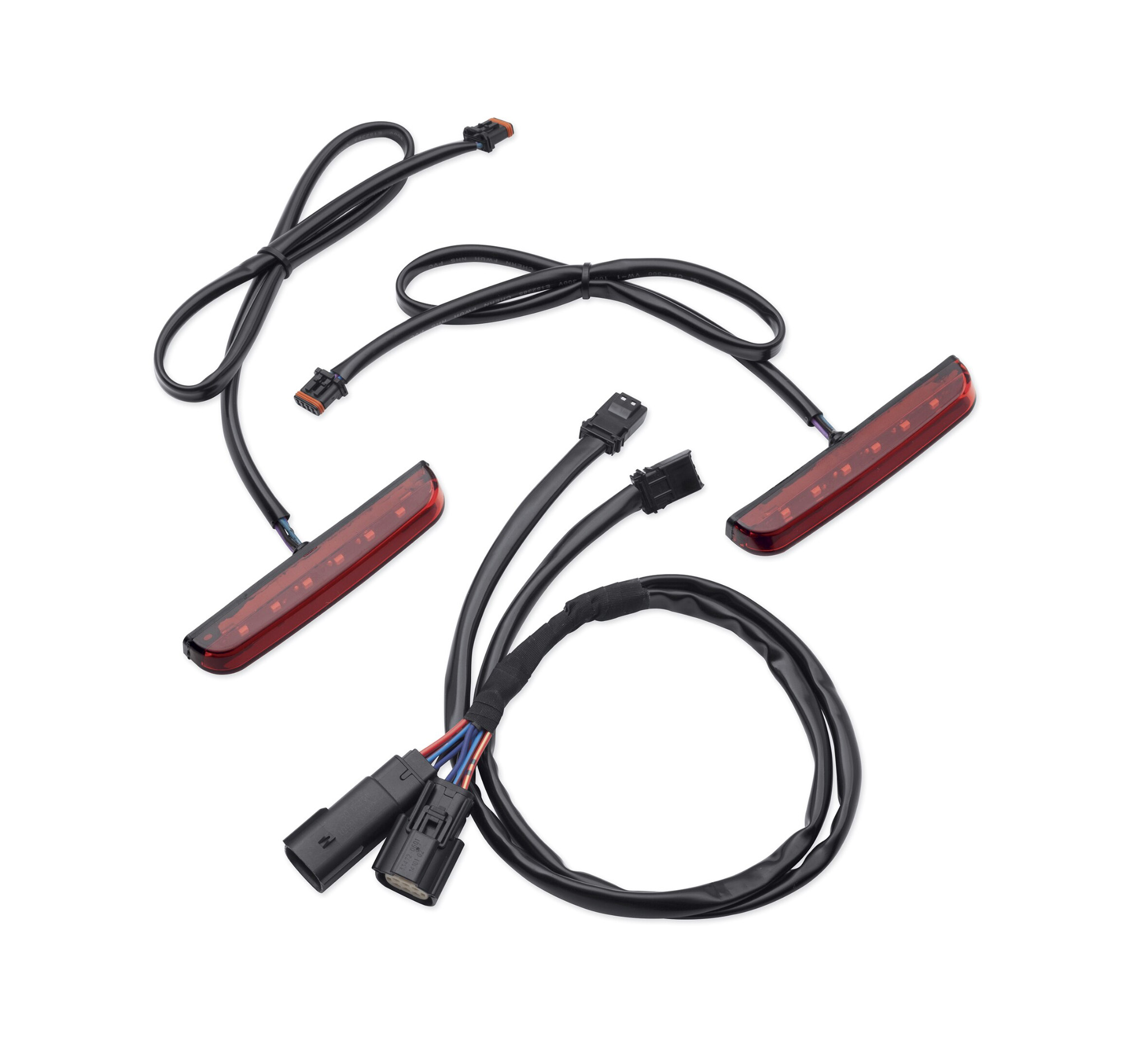 Electra Glo™ Stealth Auxiliary LED Run/Brake/Turn Lamp - Red Lens