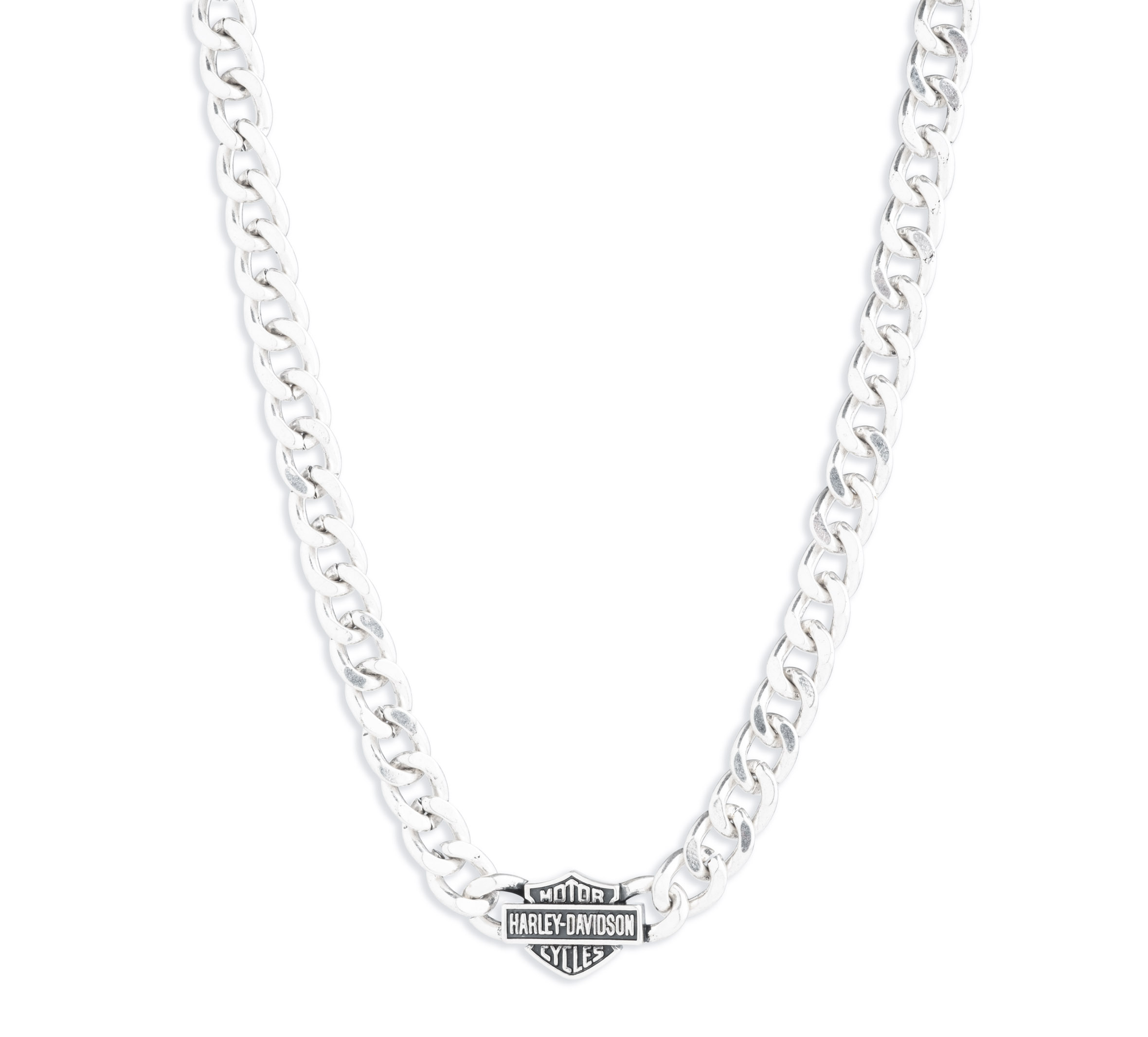 Men's Large Curb Chain Logo Bracelet | Harley-Davidson USA