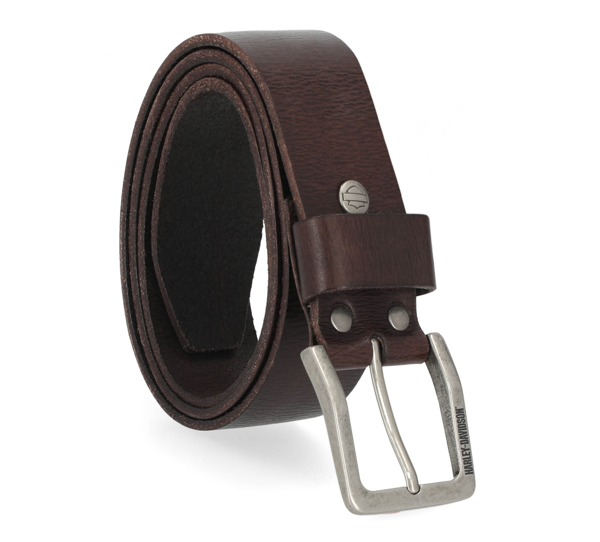 Men's Oversized HD Emboss Saddle Leather Belt