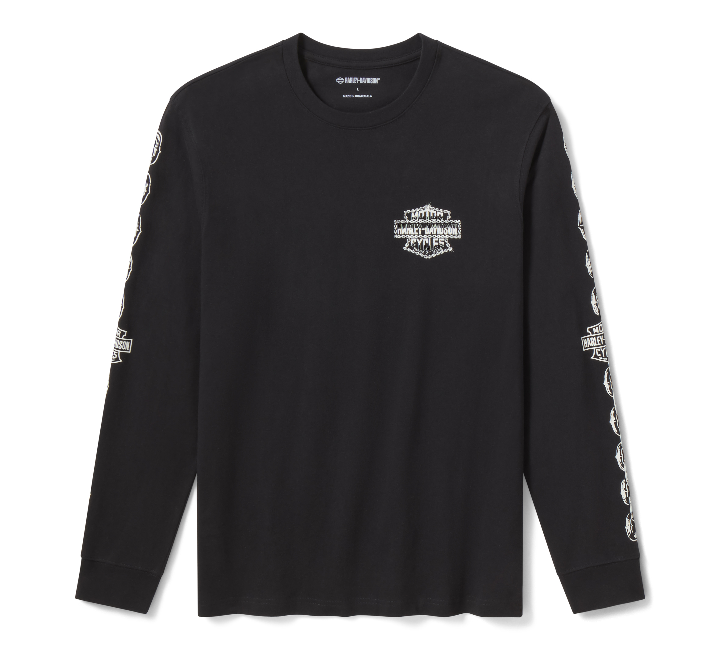 Men's Chopper Chain Heavyweight Long Sleeve Graphic Tee | Harley