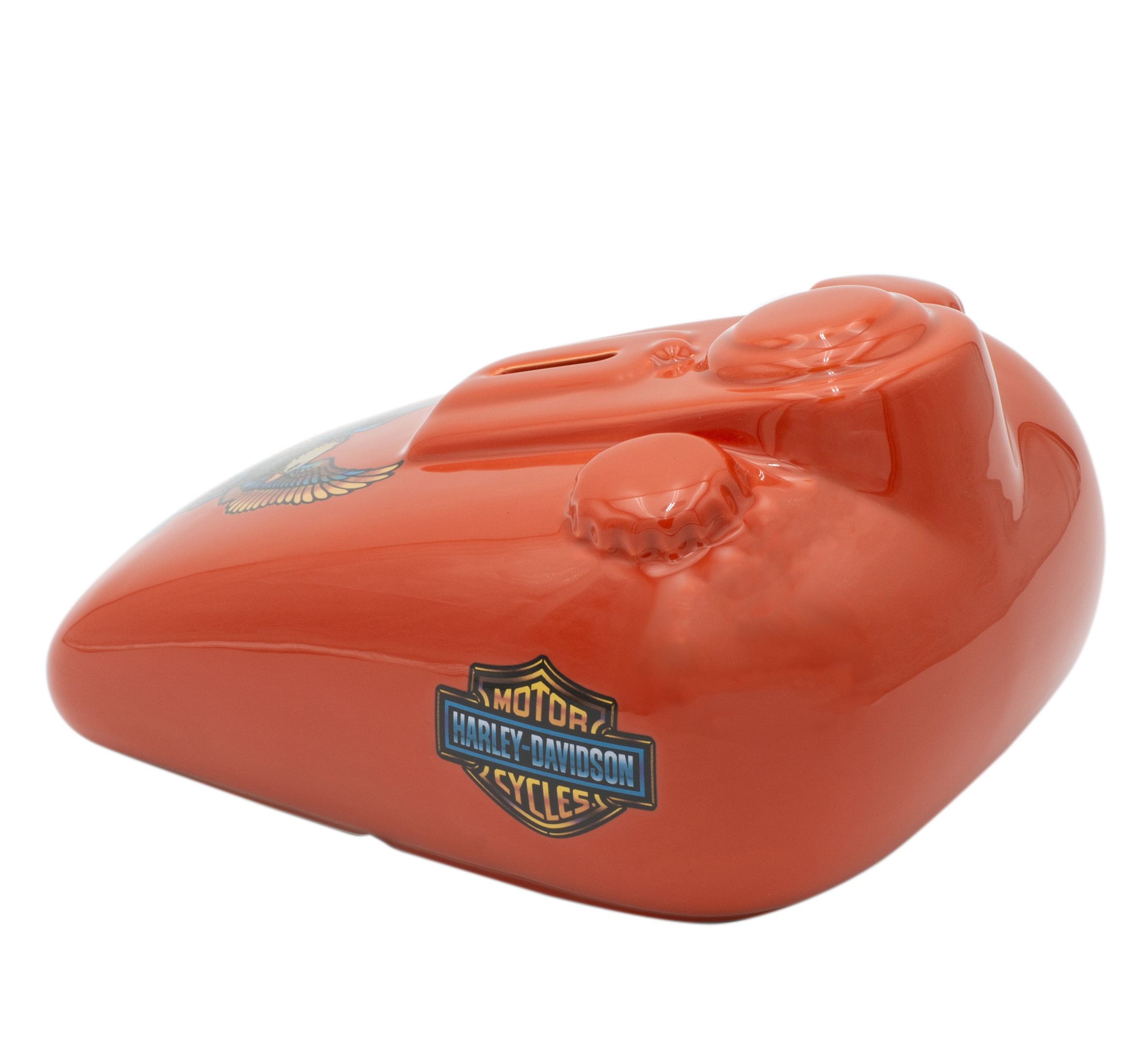 H-D Vivid Bar & Shield Eagle Tank Bank
