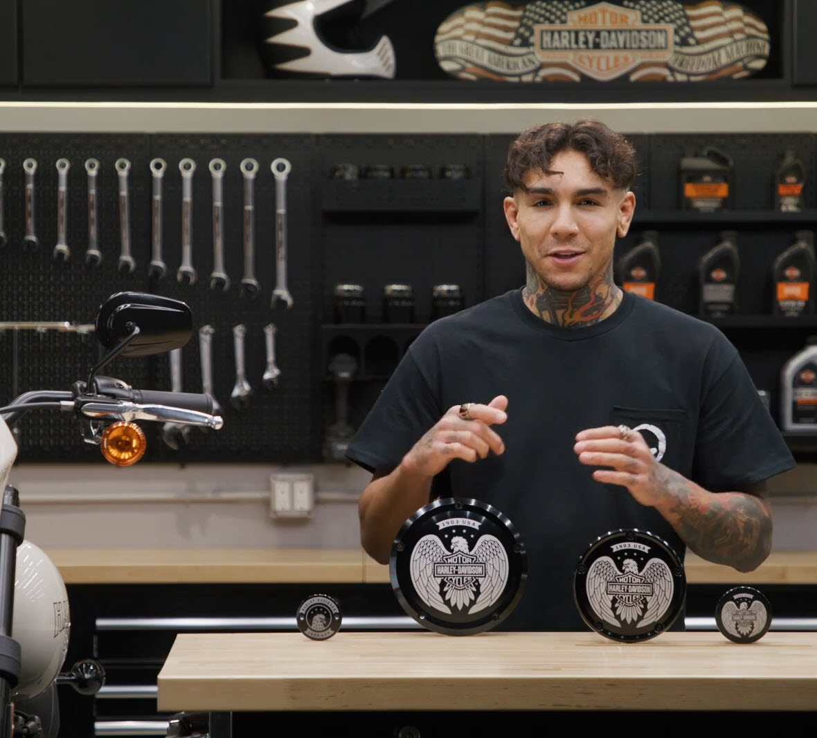 Eagle Bar & Shield Timer Cover