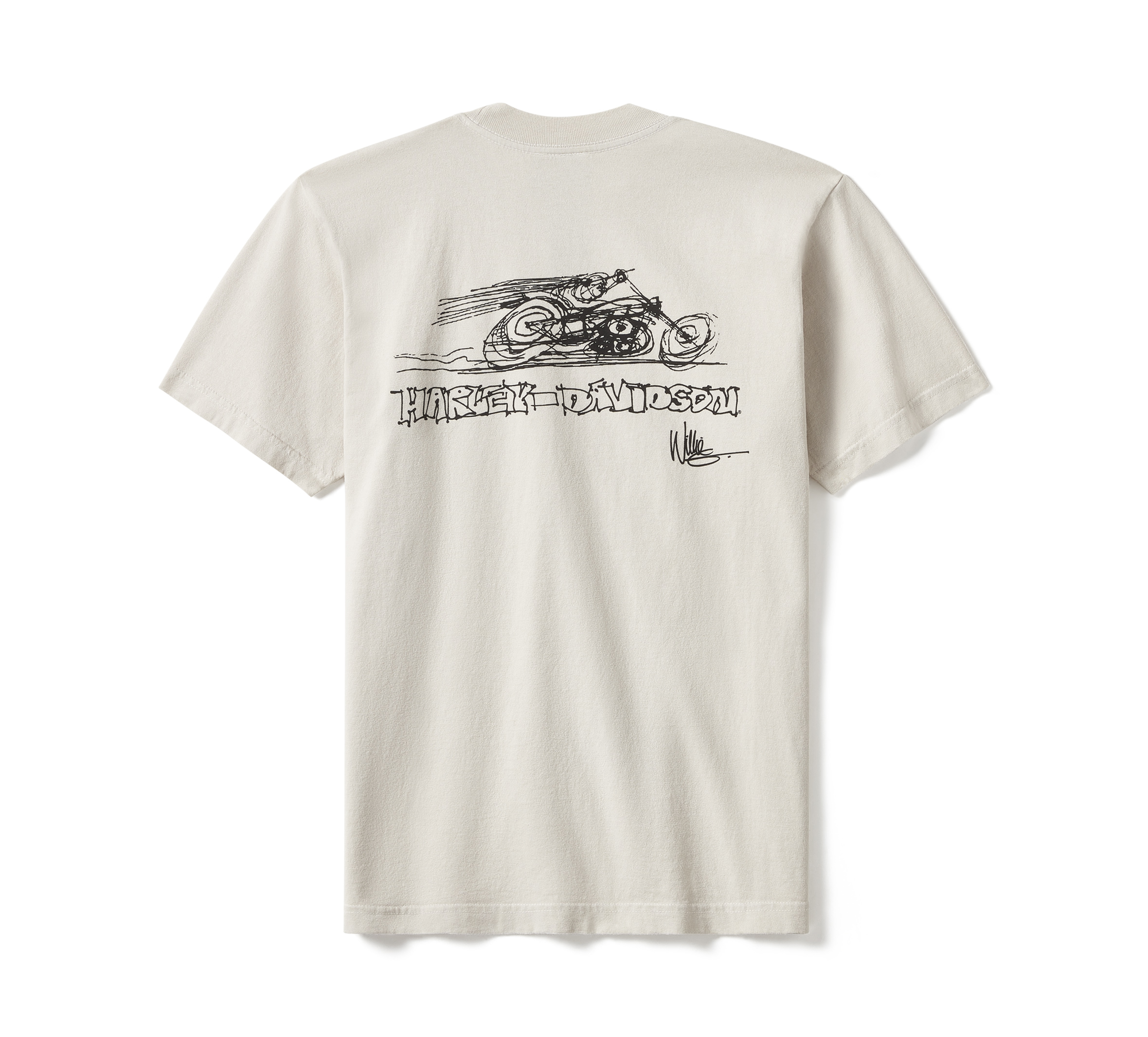 In the Wind Rider Sketch Art Short Sleeve Tee