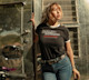 woman wearing a shirt