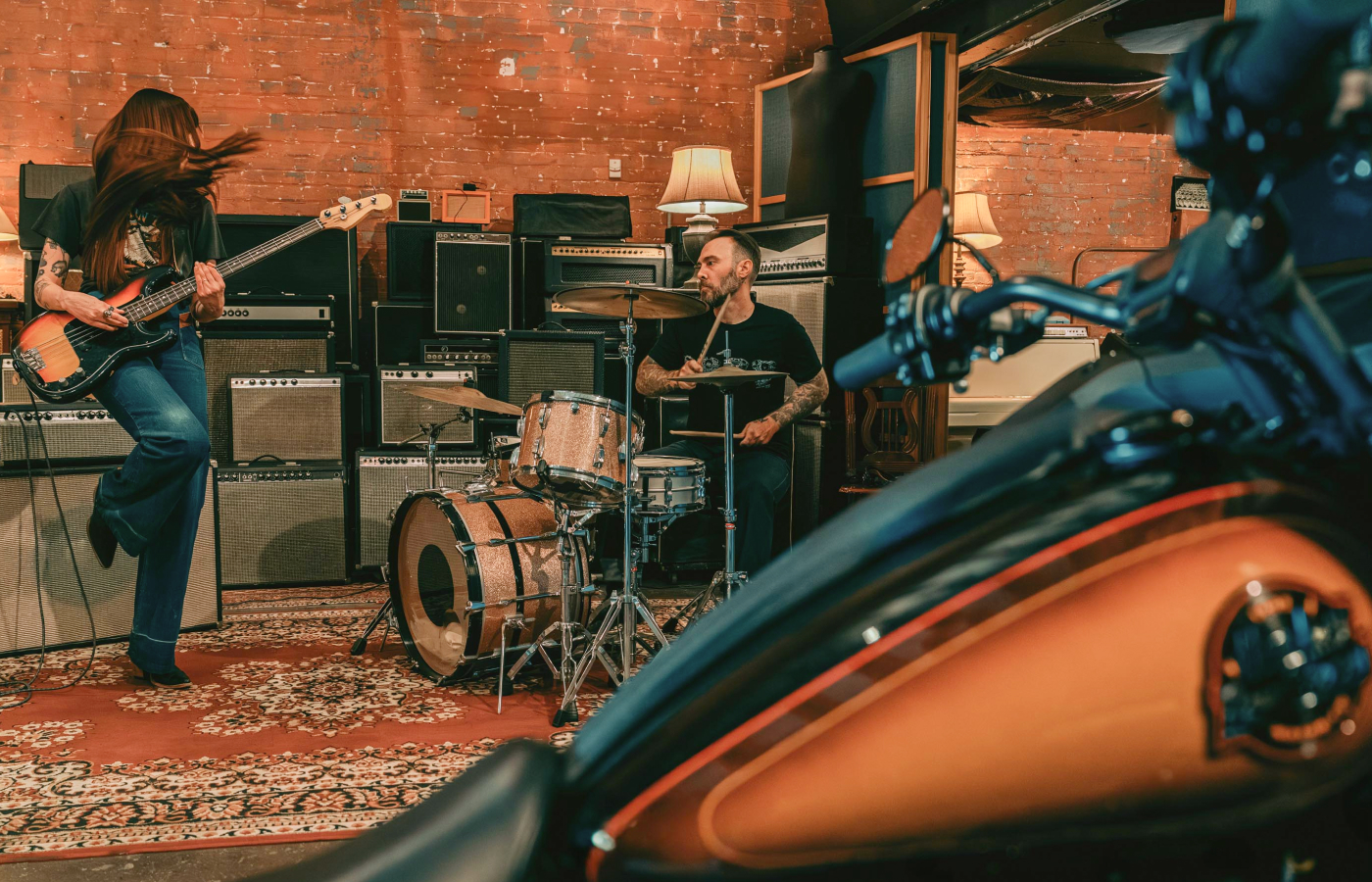 Beauty shot of Tobacco Fade paint set