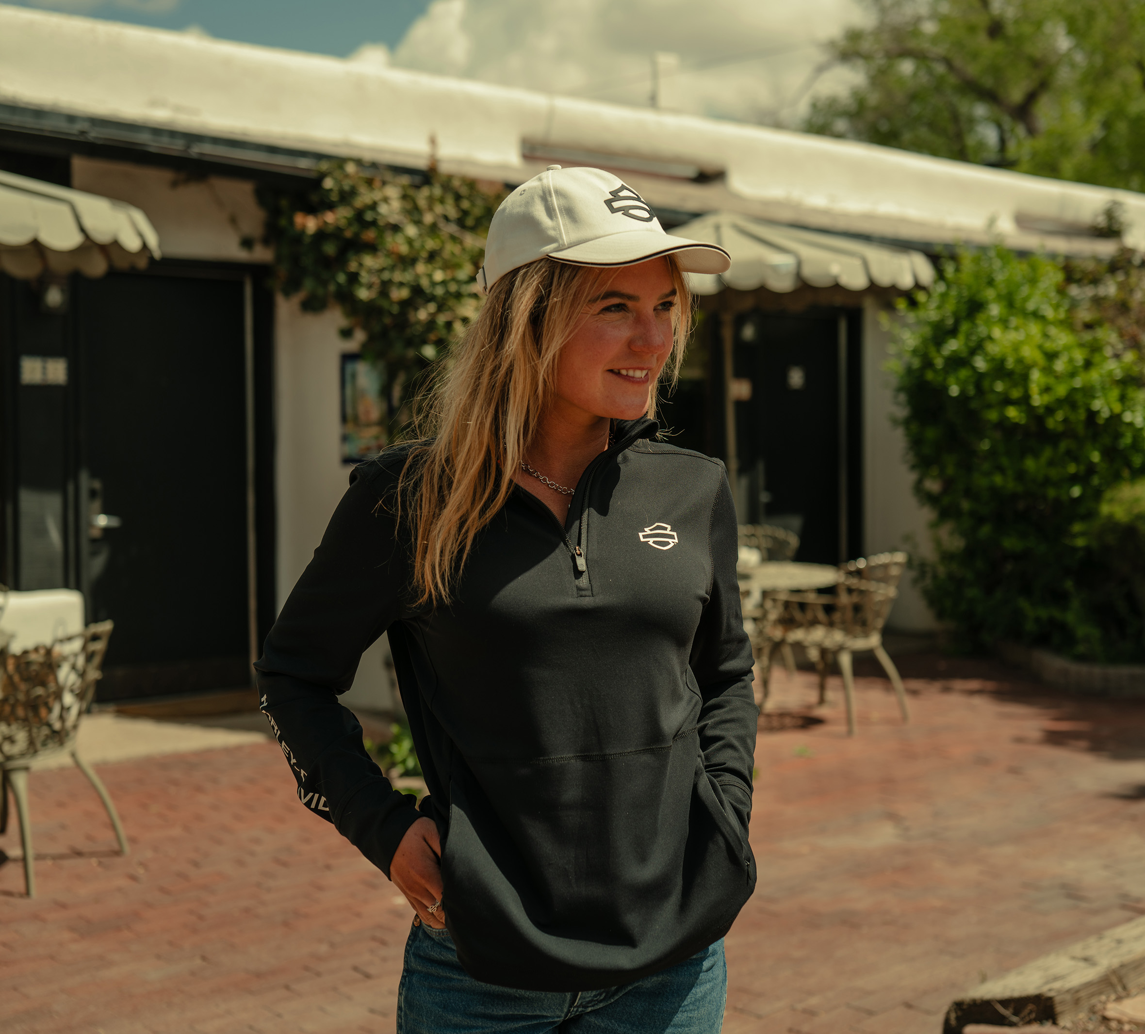Casquette pour queue de cheval H-D Essential pour femmes