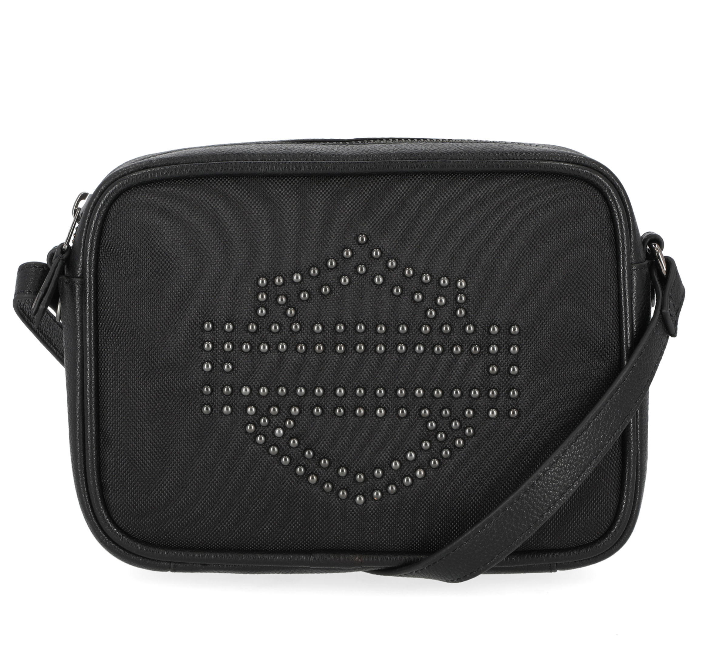 Bar & Shield Studded Camera Bag