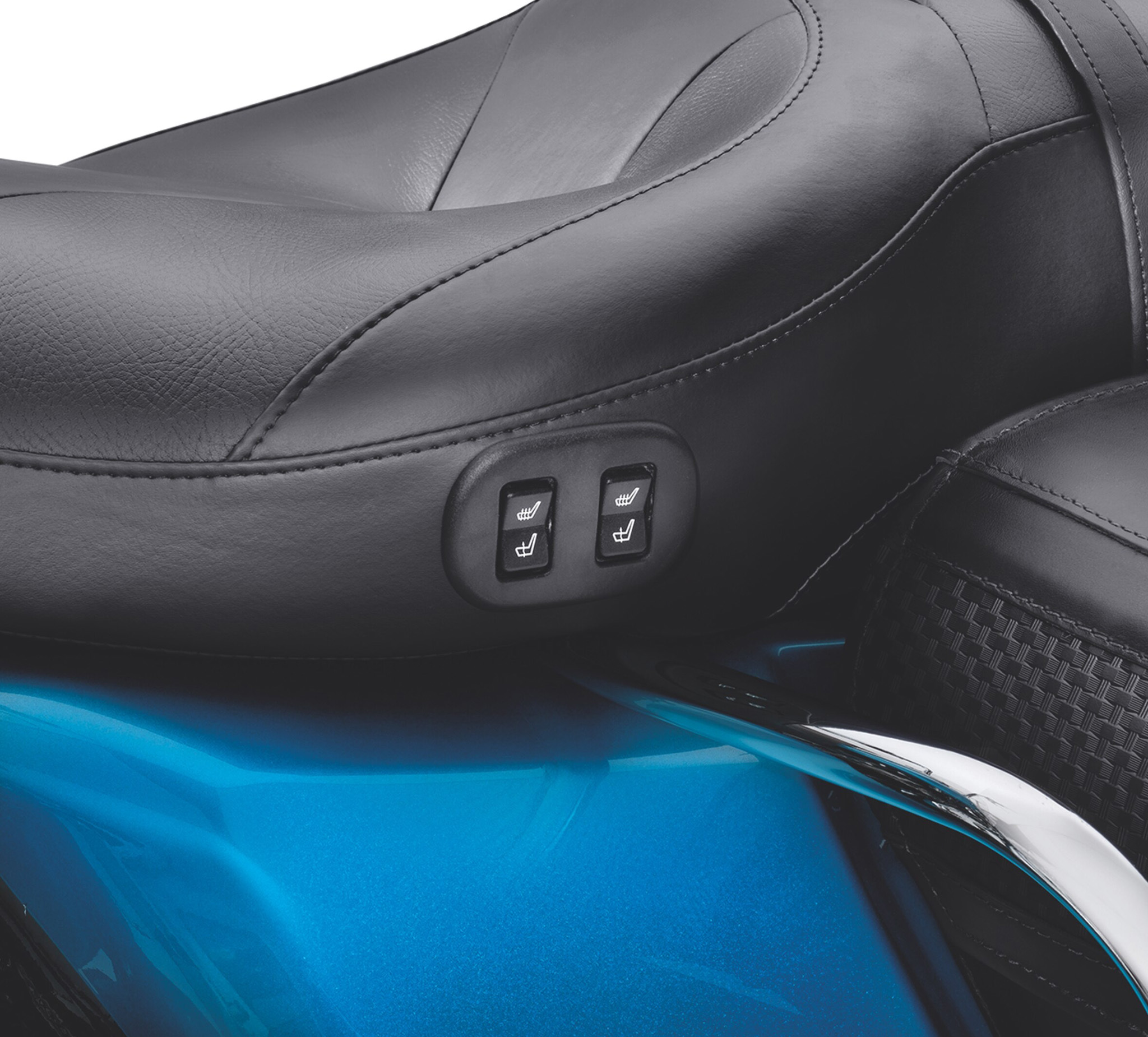 Harley Hammock Heated Rider and Passenger Touring Seat