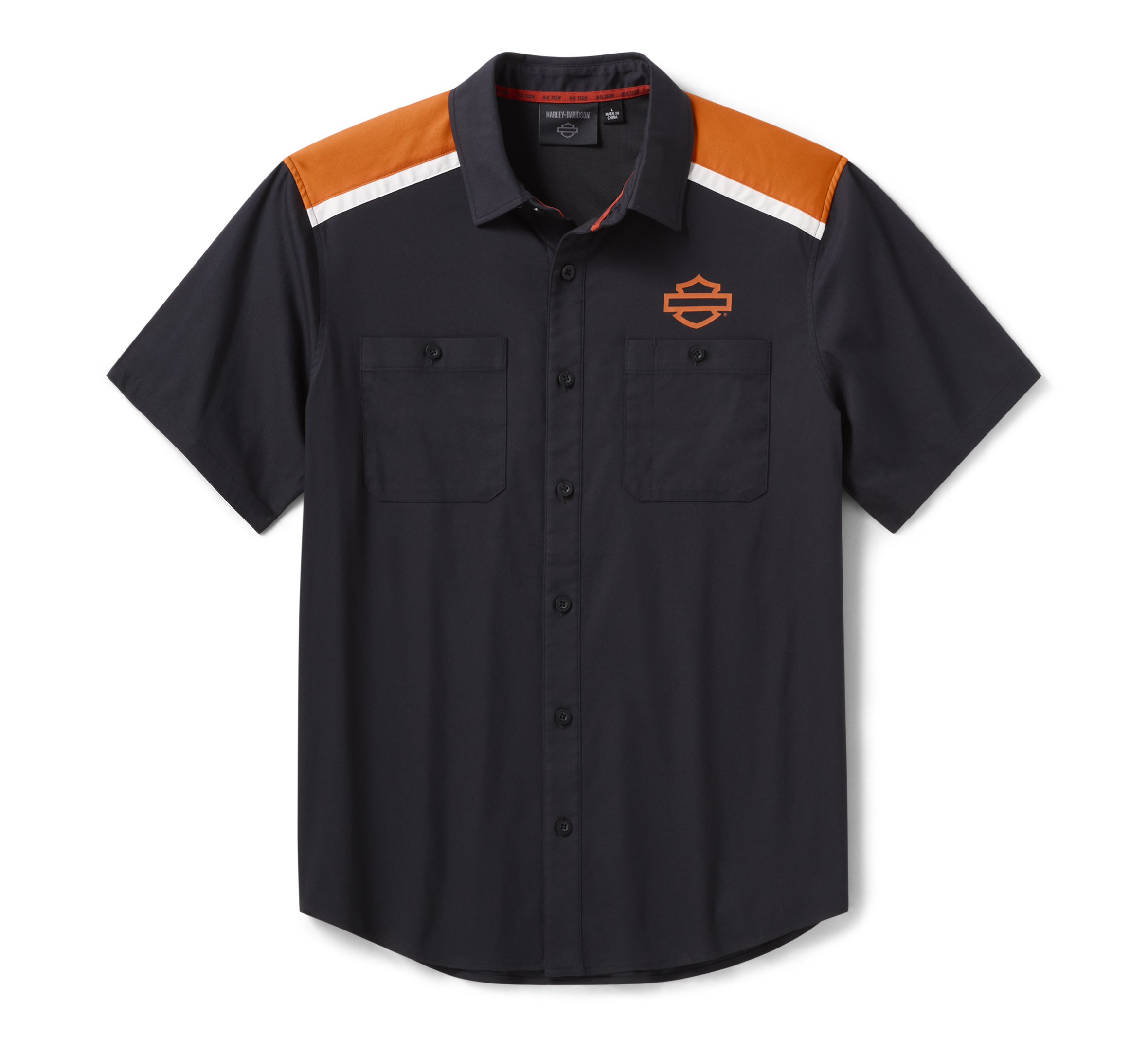 Men's H-D TECH Vented Solid Shirt | Harley-Davidson USA