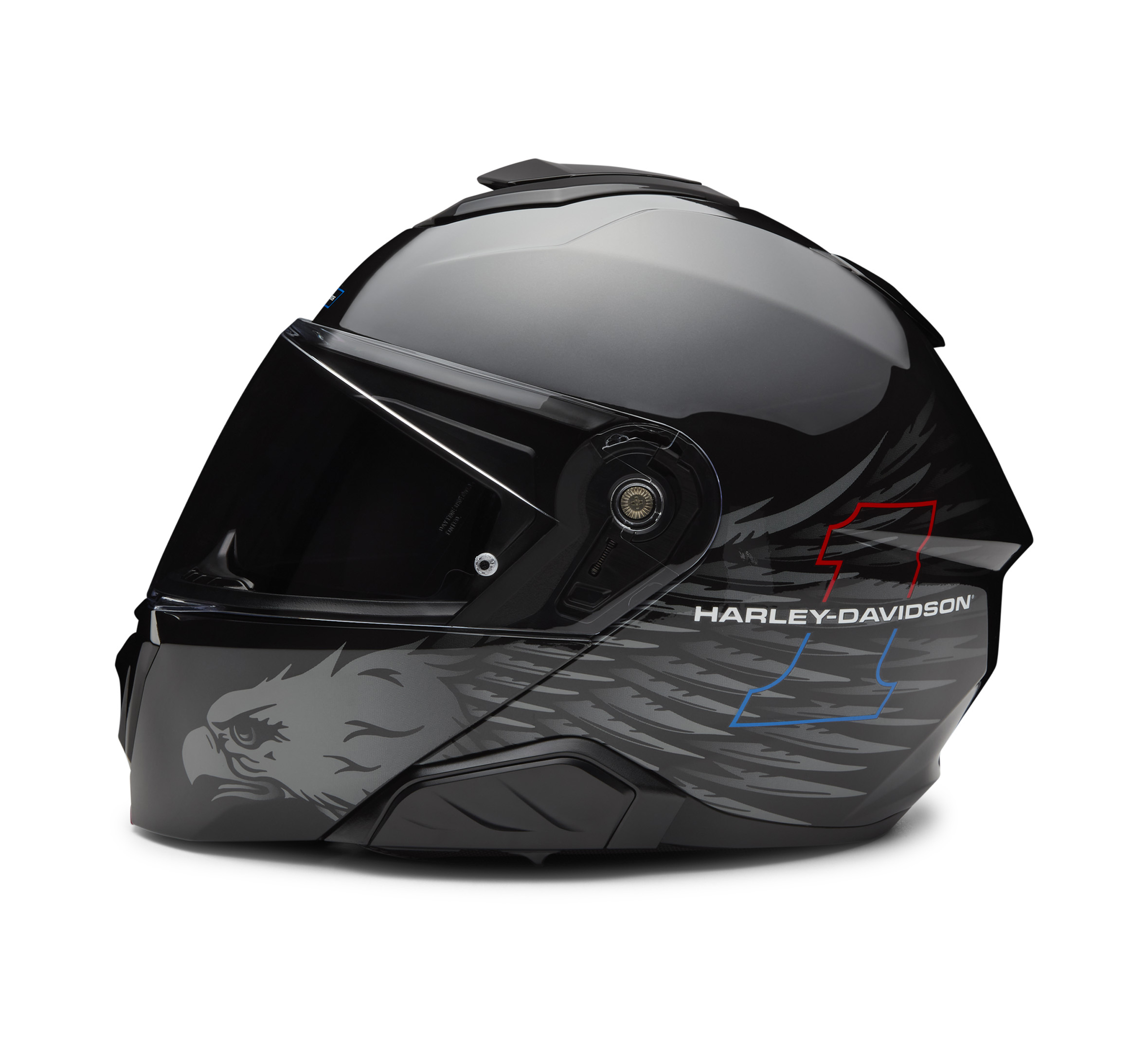 H-D Liberty Eagle Capstone Sun Shield III H35 Modular Helmet