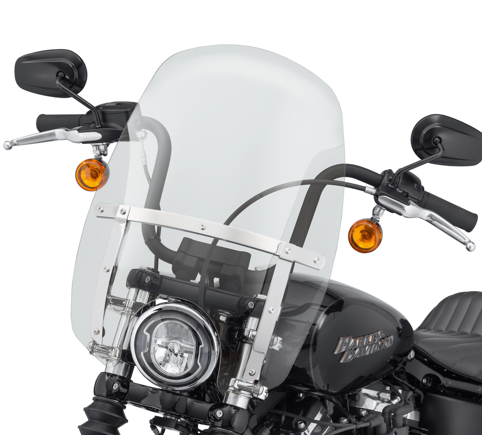 Wind Splitter Quick-Release Compact 18 in. Windshield