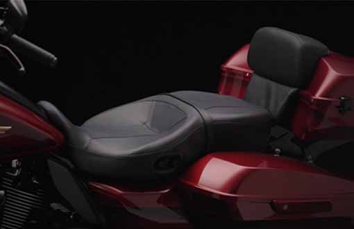 Motorcycle 2-up seat