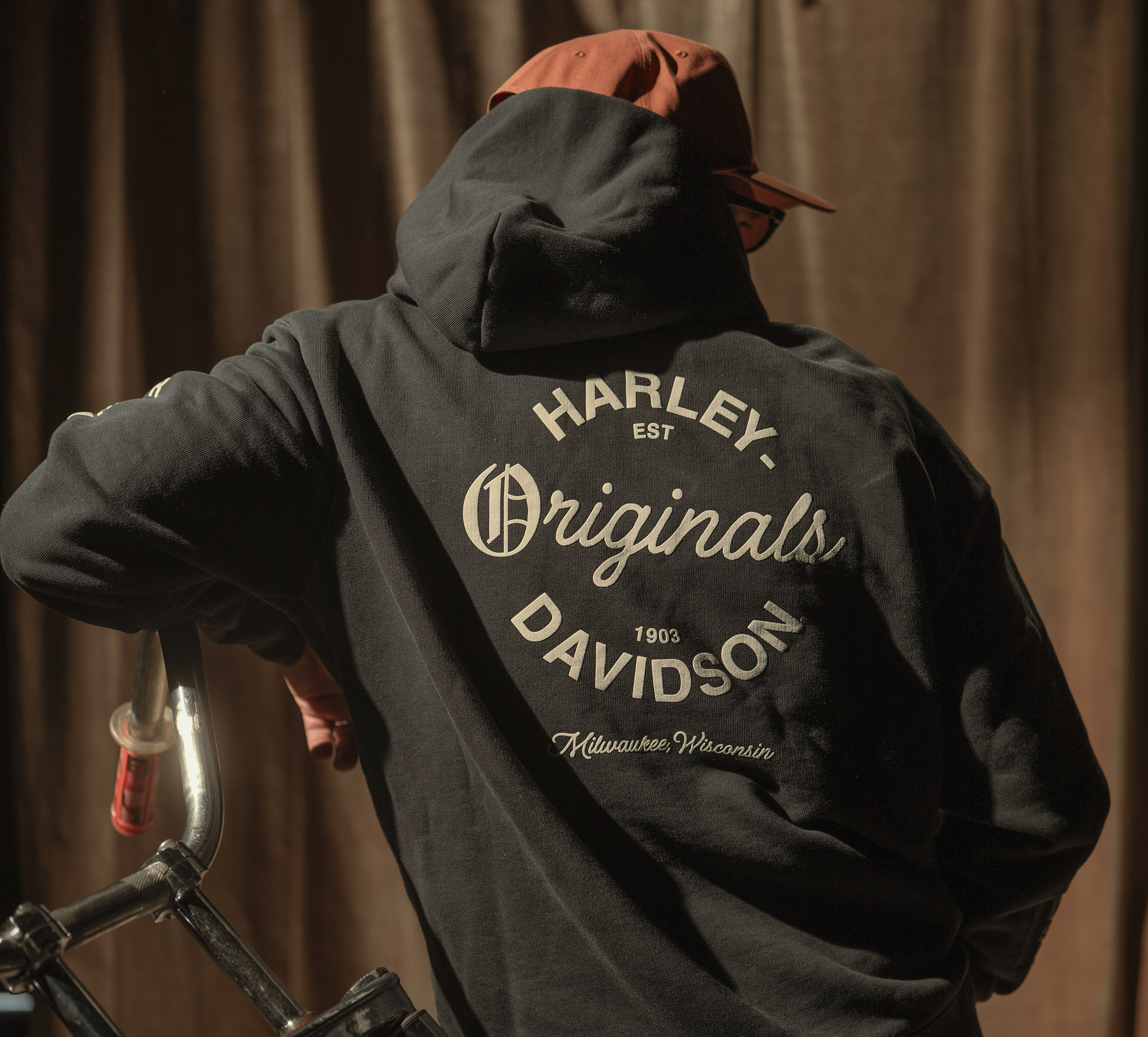 Originals Script Hoodie Sweatshirt