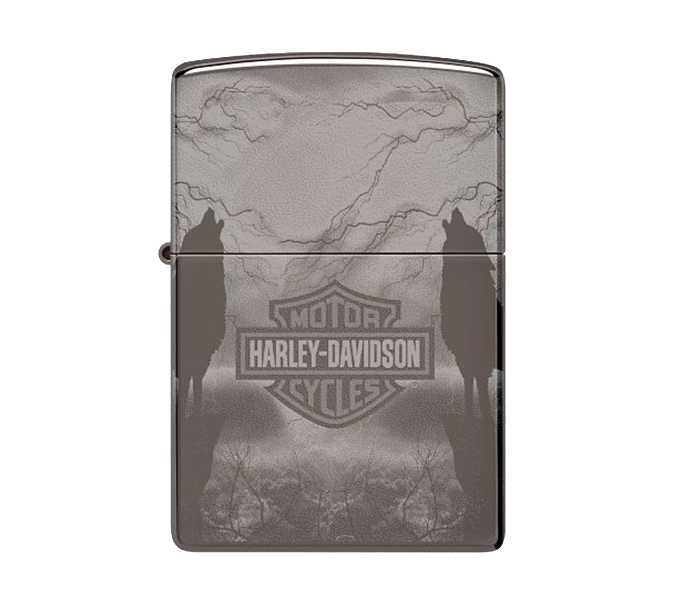 Harley-Davidson Bar and Shield 360 Photo Windproof Lighter